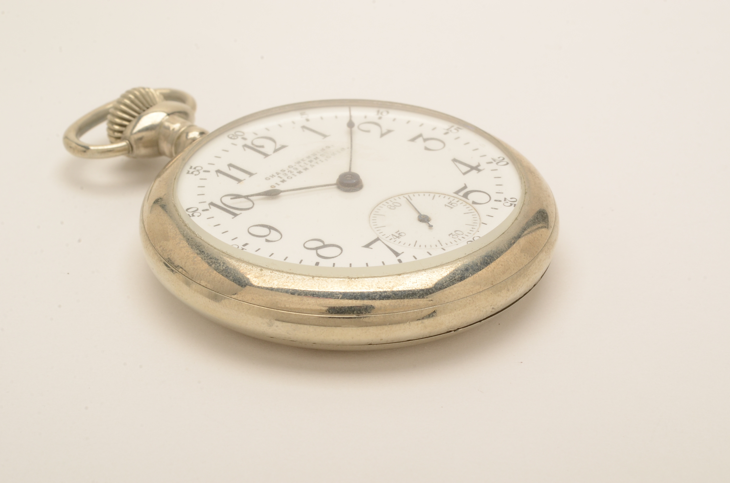 Vintage Chas. O. Wenning Open Face Pocket Watch