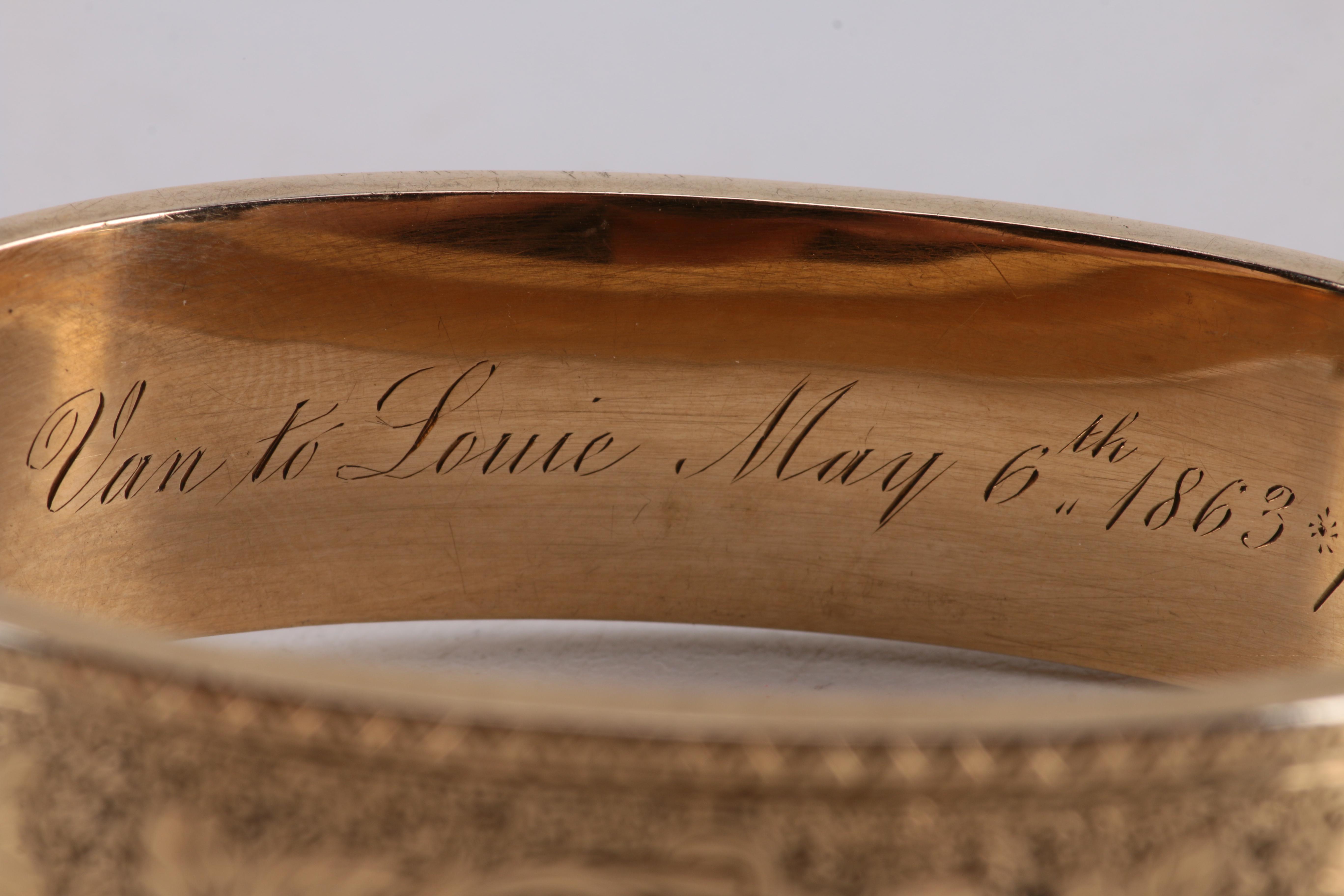 Vintage Gold Tone Bracelet and Brooch