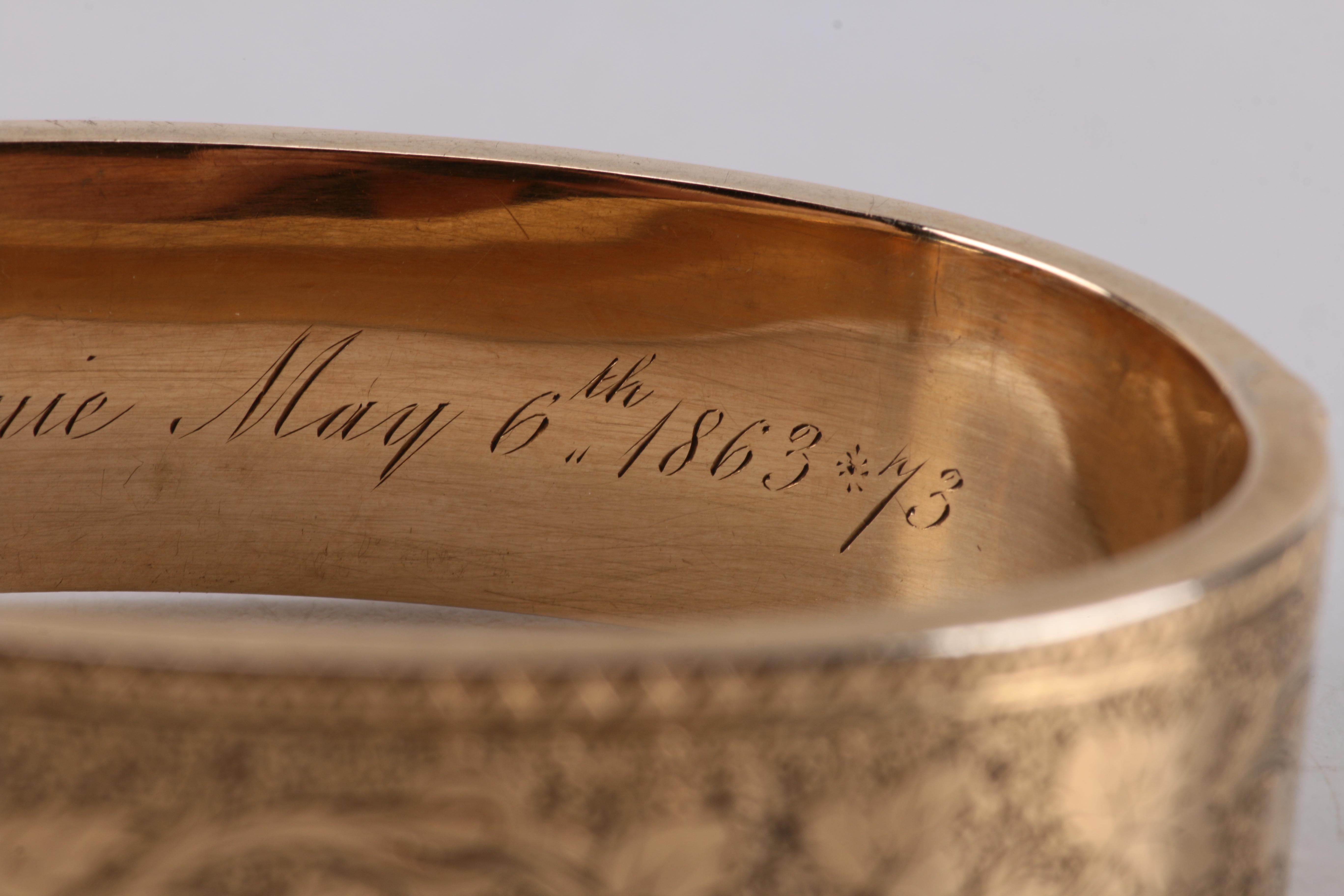 Vintage Gold Tone Bracelet and Brooch