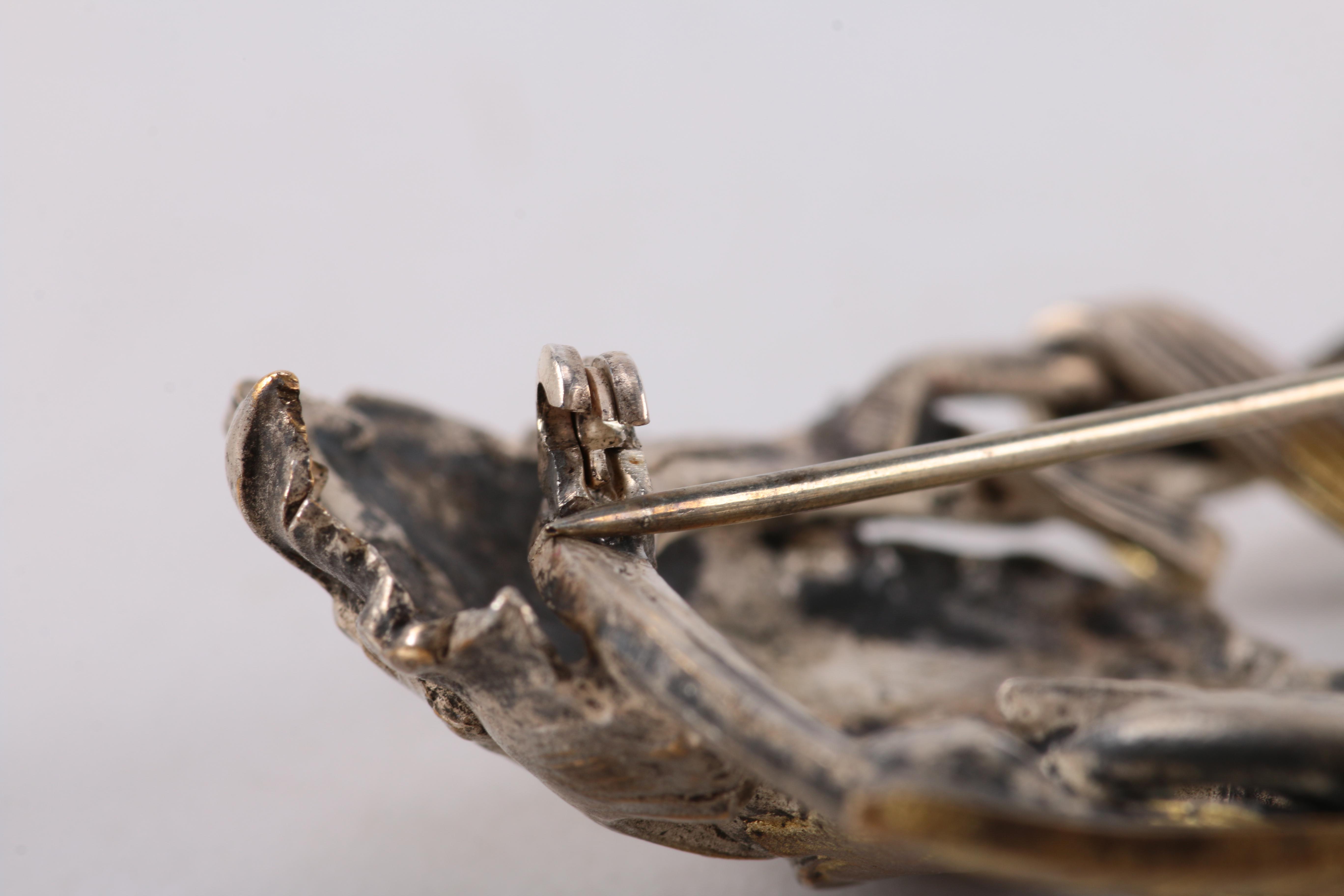 Vintage Gold Tone Bracelet and Brooch