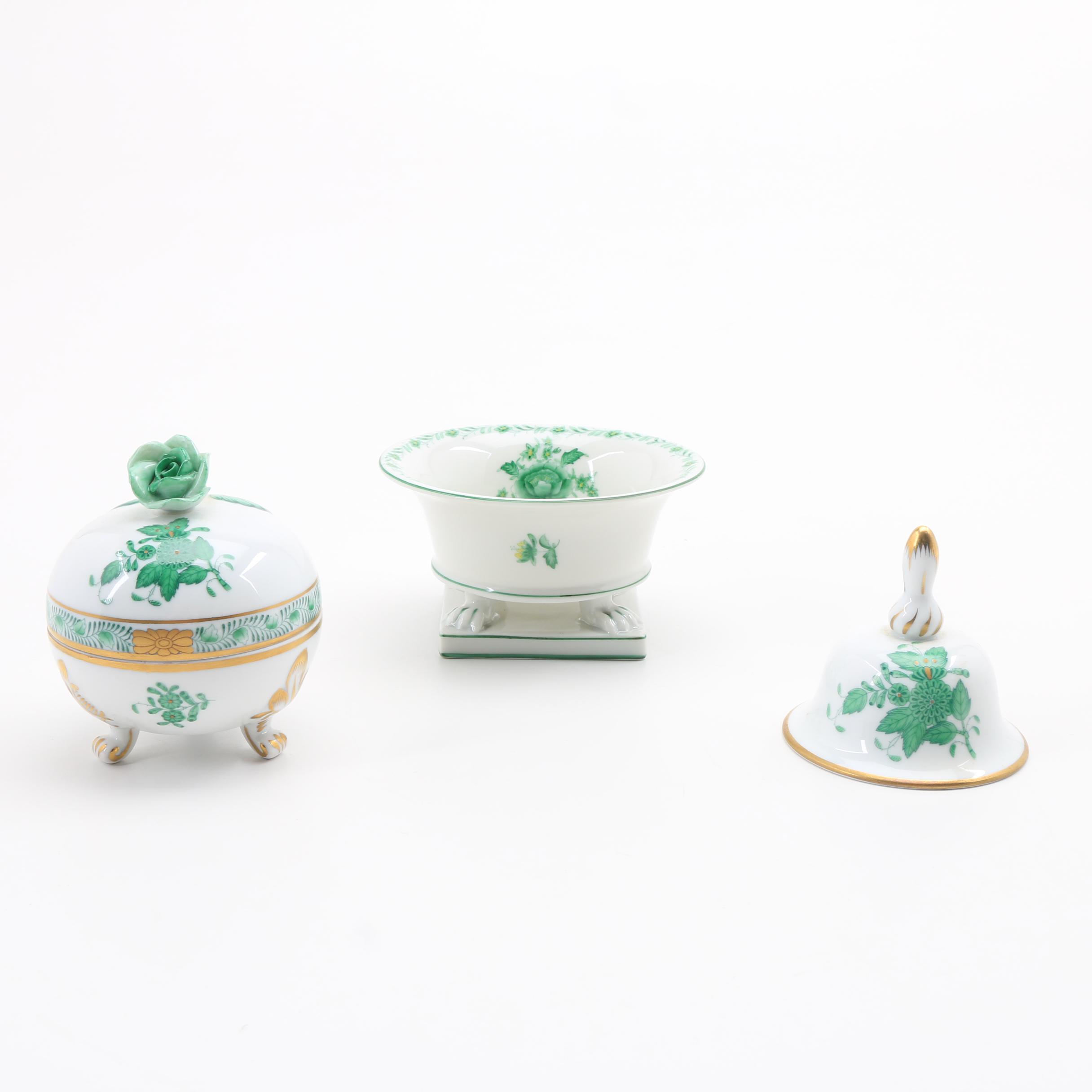 Herend "Green Chinese Bouquet" and More