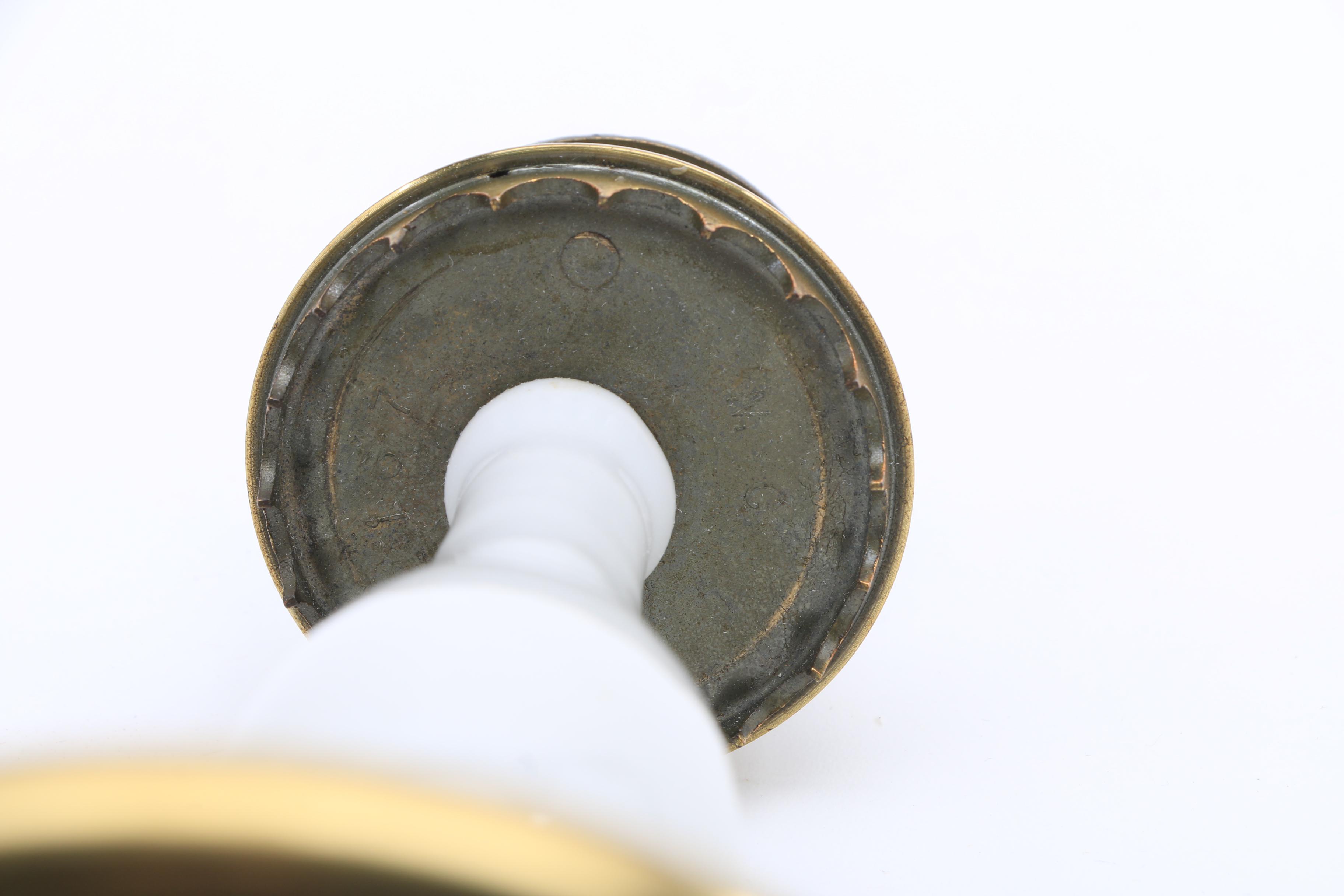 Schumann Porcelain Candlestick, Vase and Holluhaza Covered Box