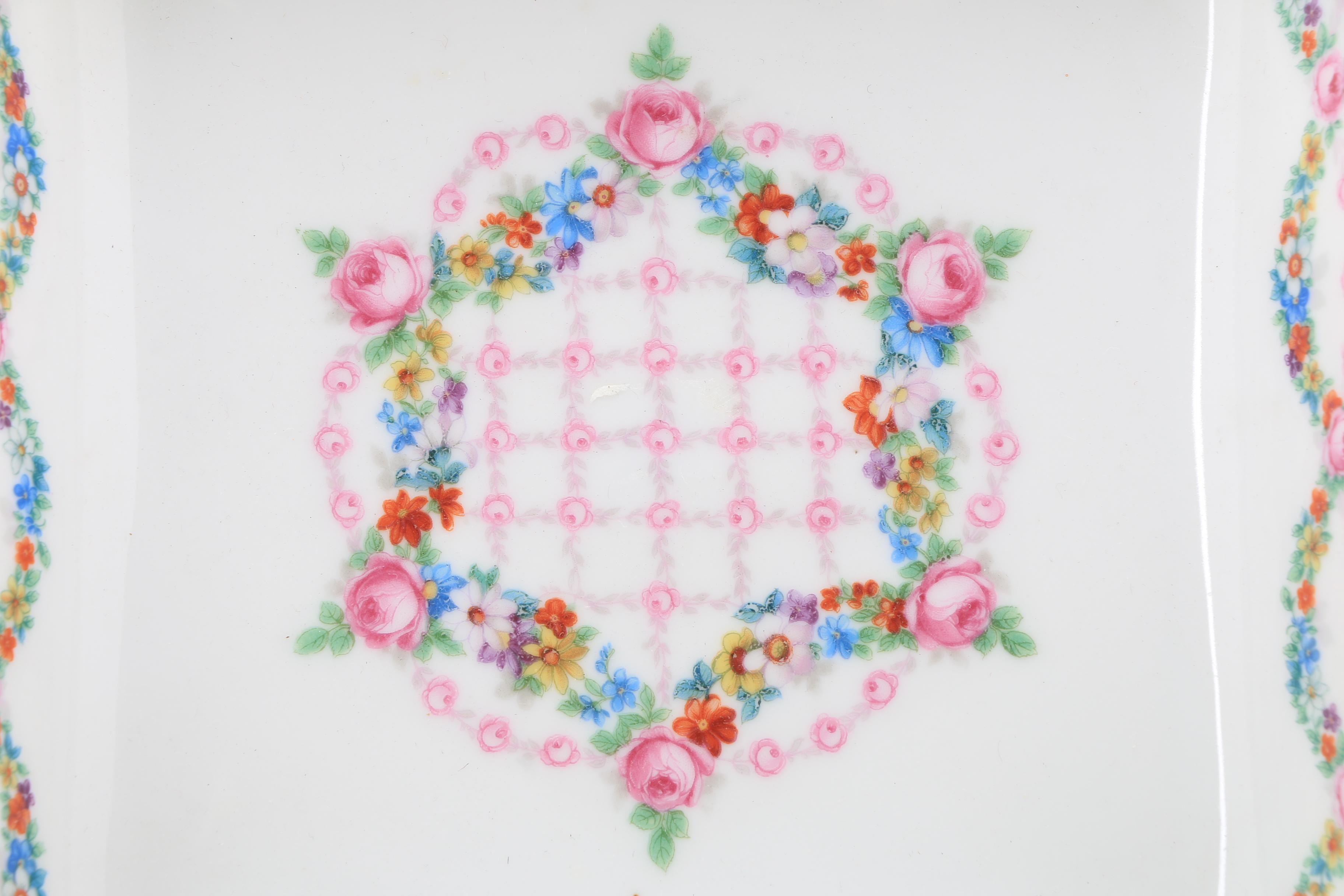 Schuman Bavarian Porcelain Bowls and Vase