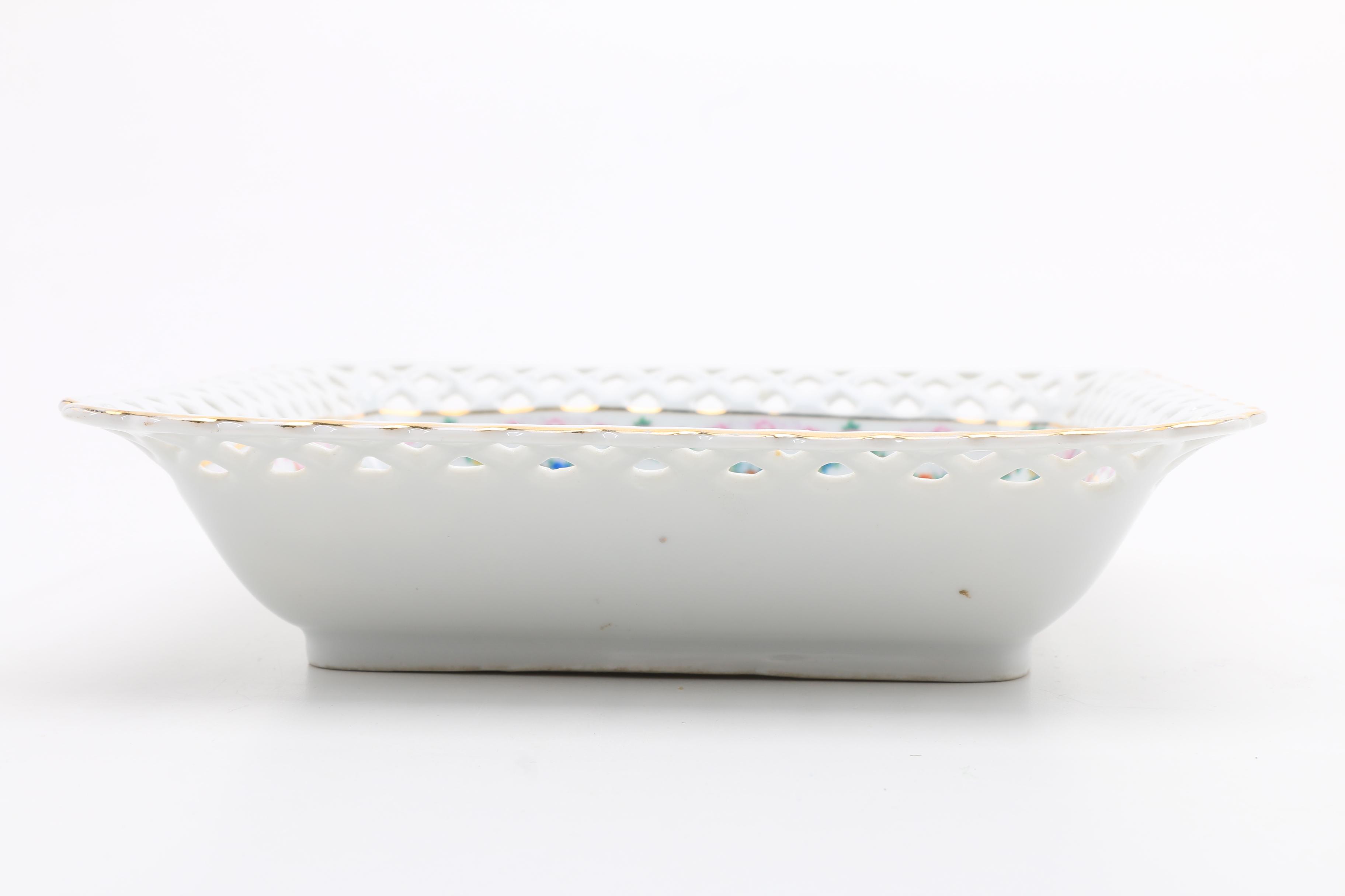 Schuman Bavarian Porcelain Bowls and Vase