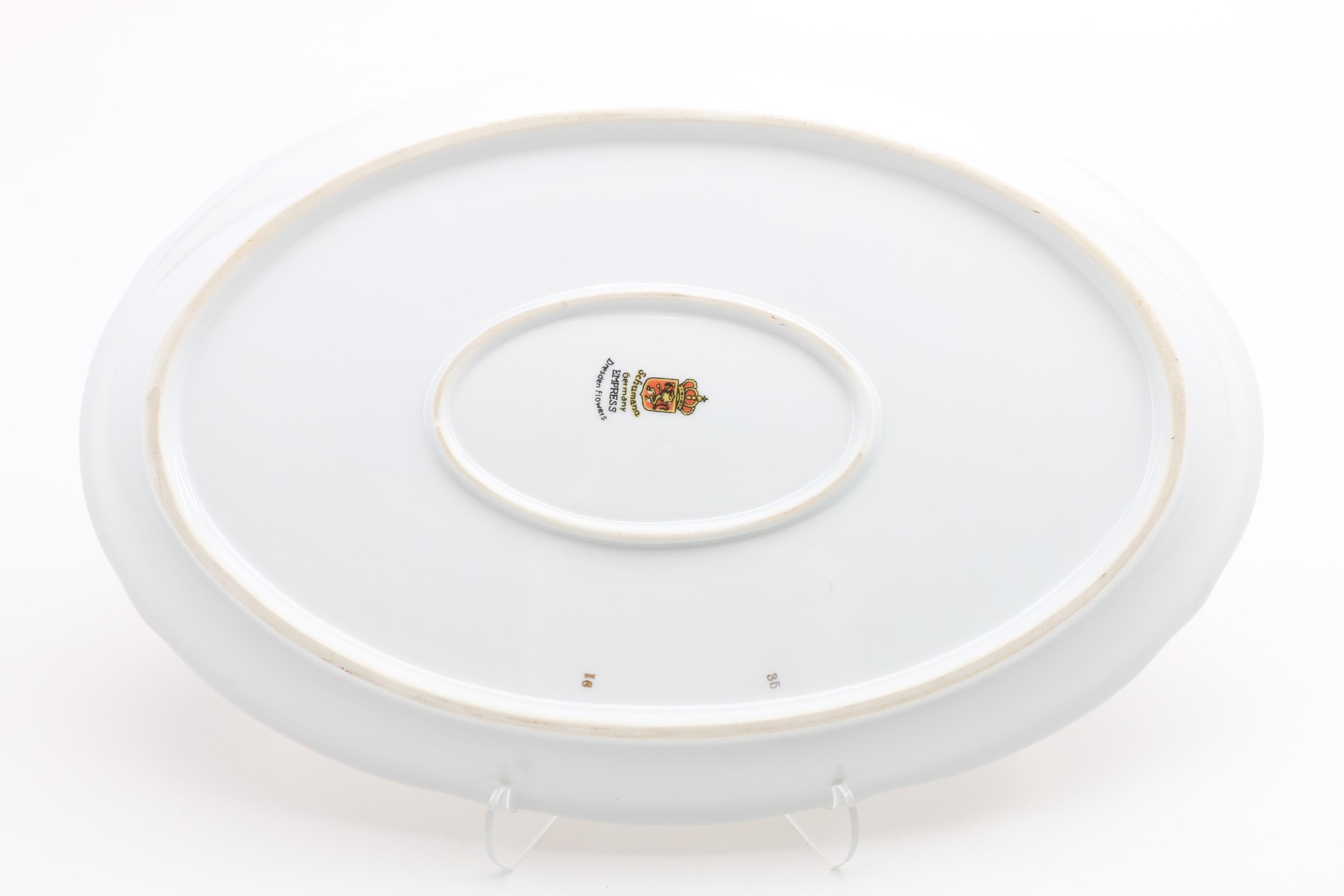 Schumann Bavarian Porcelain "Dresden Flowers" Tea Set