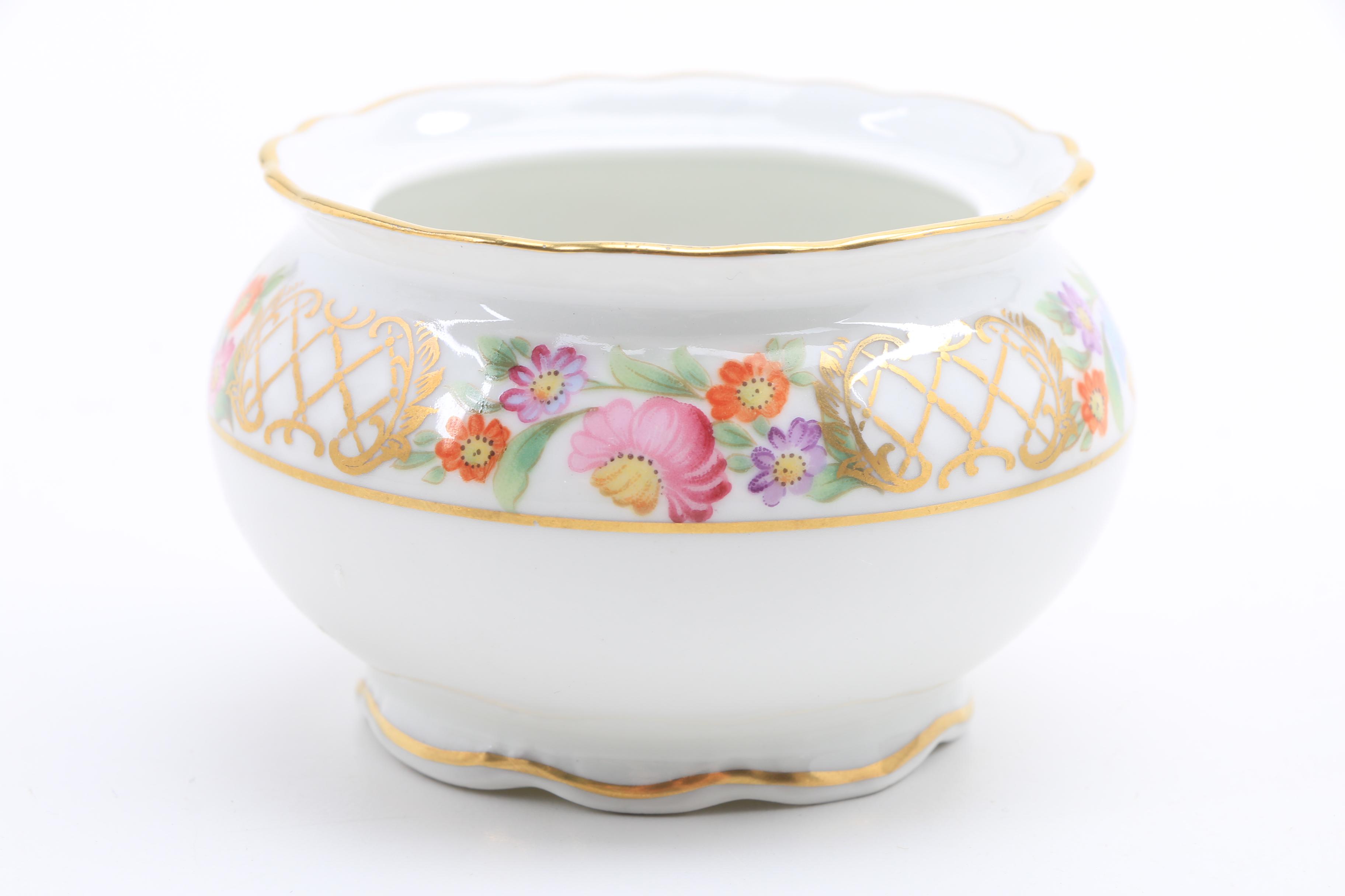 Schumann Bavarian Porcelain "Dresden Flowers" Tea Set
