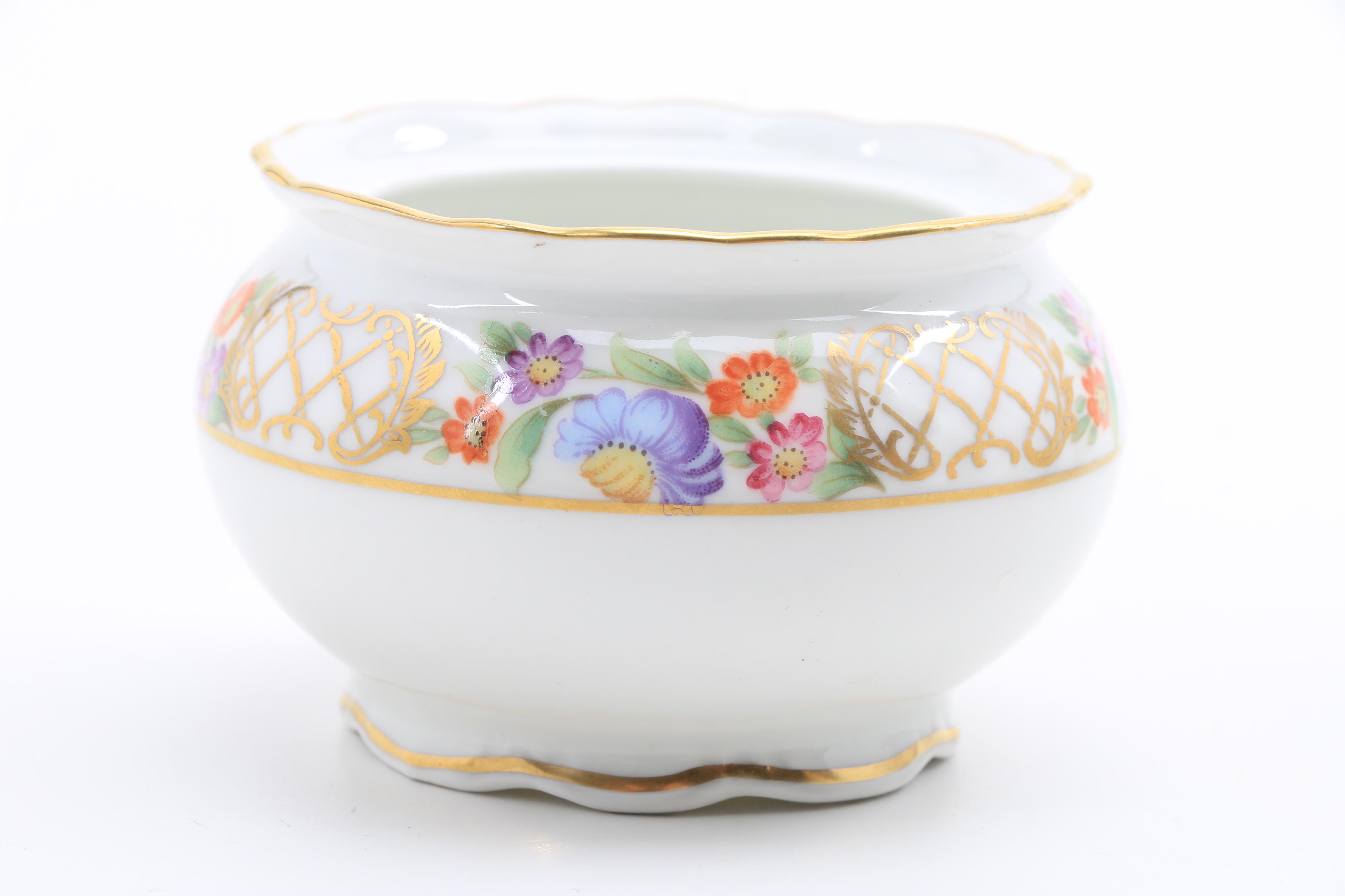 Schumann Bavarian Porcelain "Dresden Flowers" Tea Set