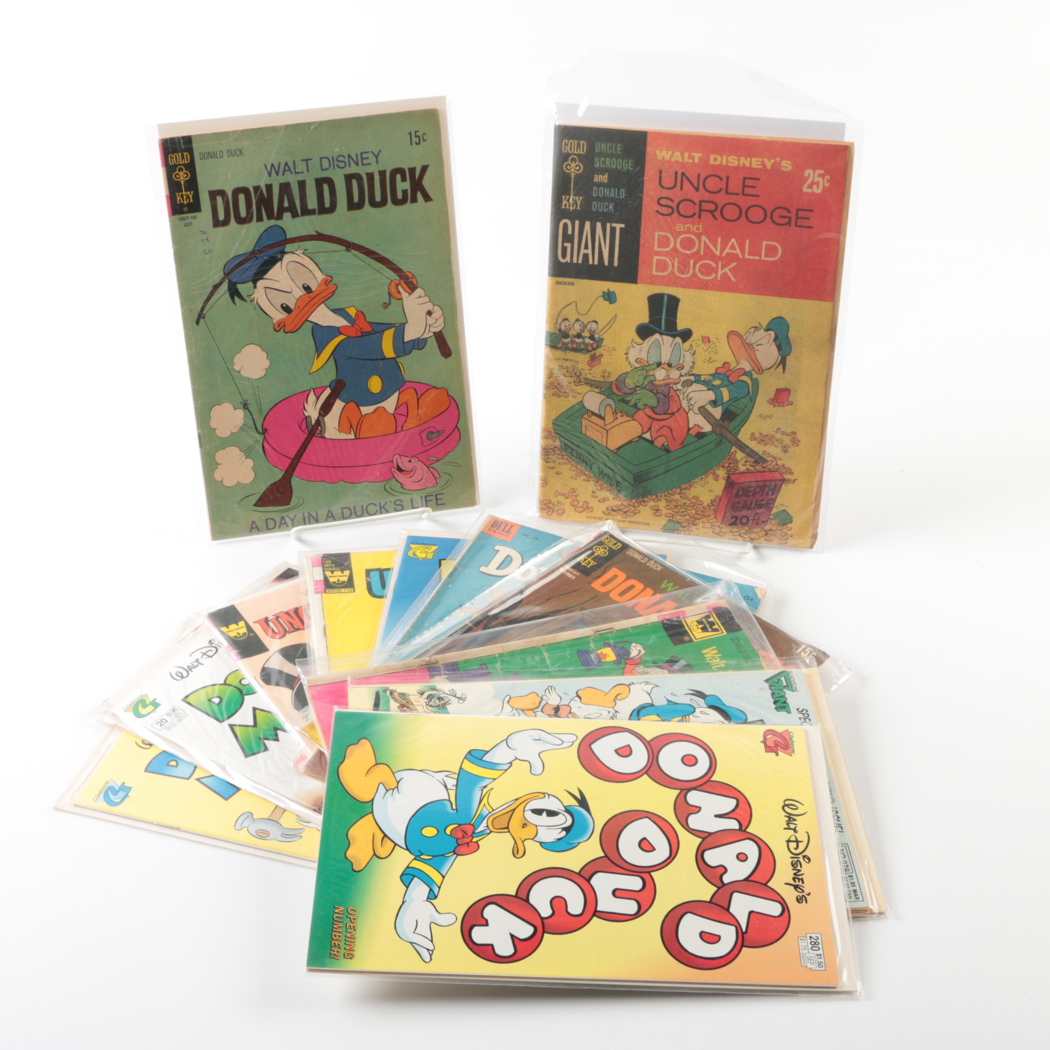 Disney Comics Including Gladstone "Donald and Mickey"