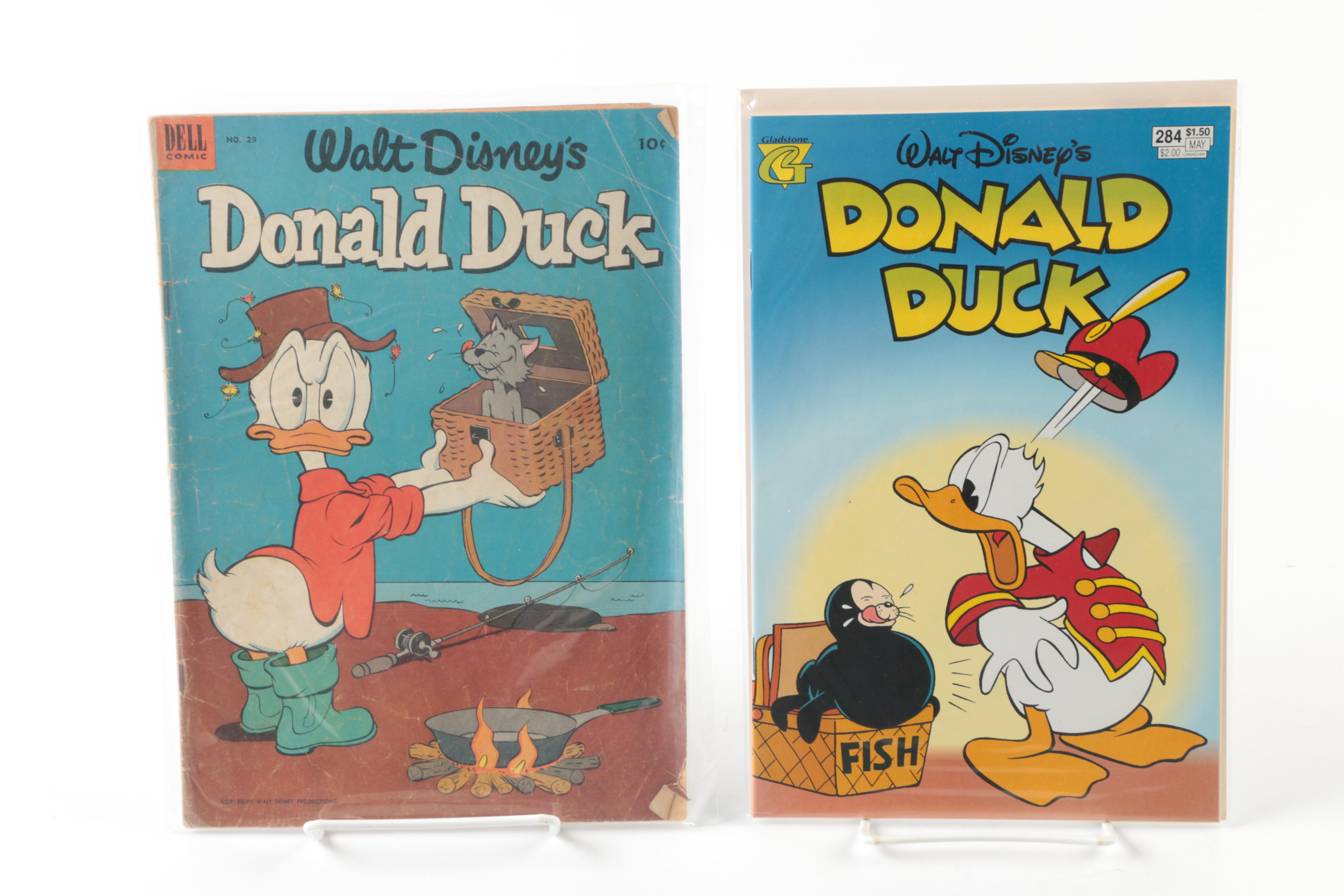 Disney Comics Including Gladstone "Donald and Mickey"