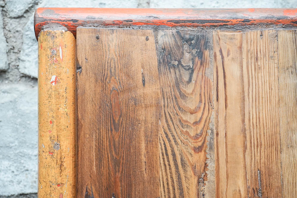 Wood Five Shelf Bookcase