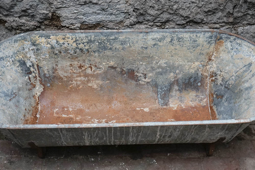 Vintage Galvanized Water Trough