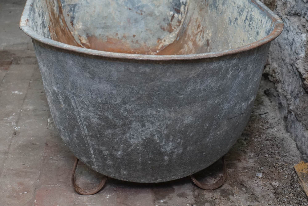 Vintage Galvanized Water Trough