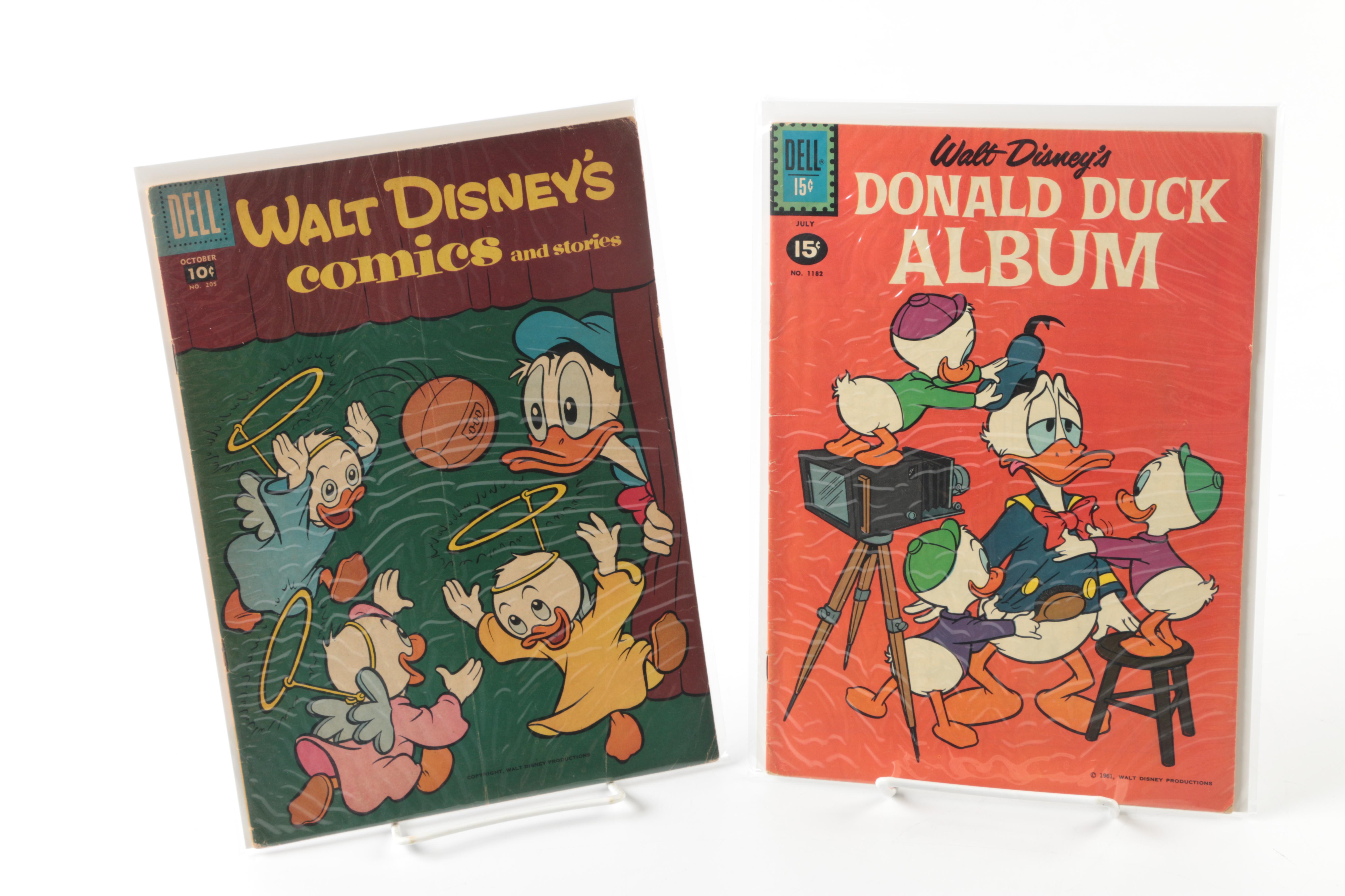 1950s Dell Disney Comics Including "Chip 'n' Dale"
