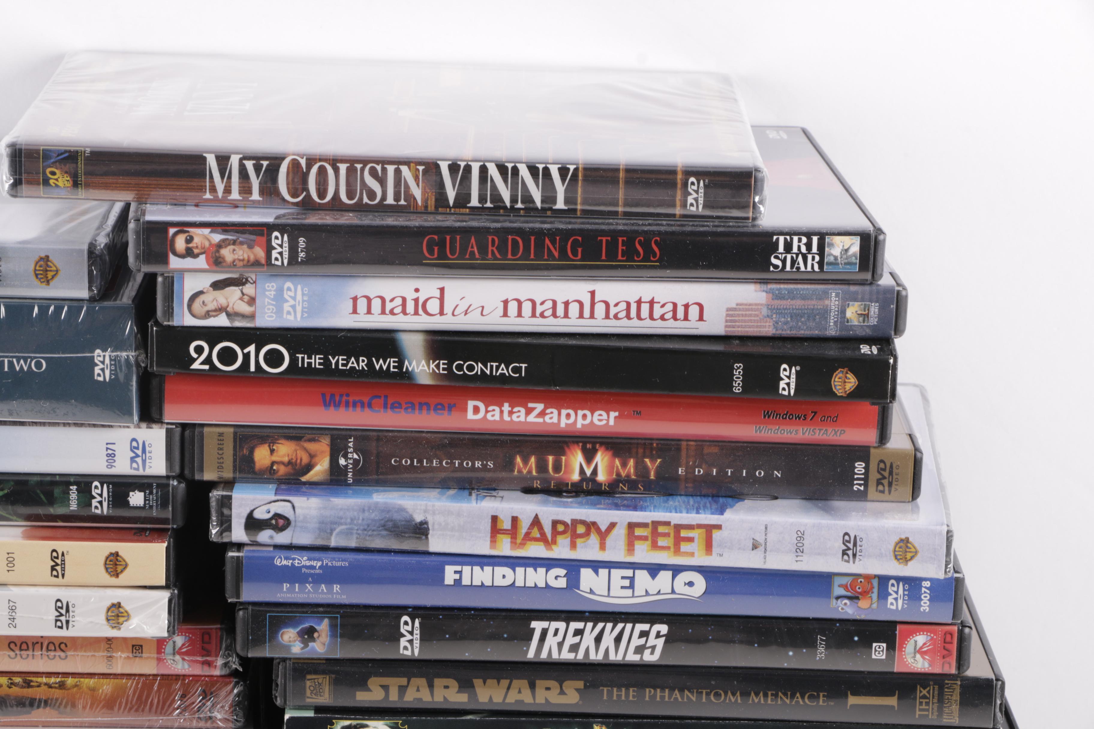 "Star Wars," Over 60 Other Feature and Television DVDs