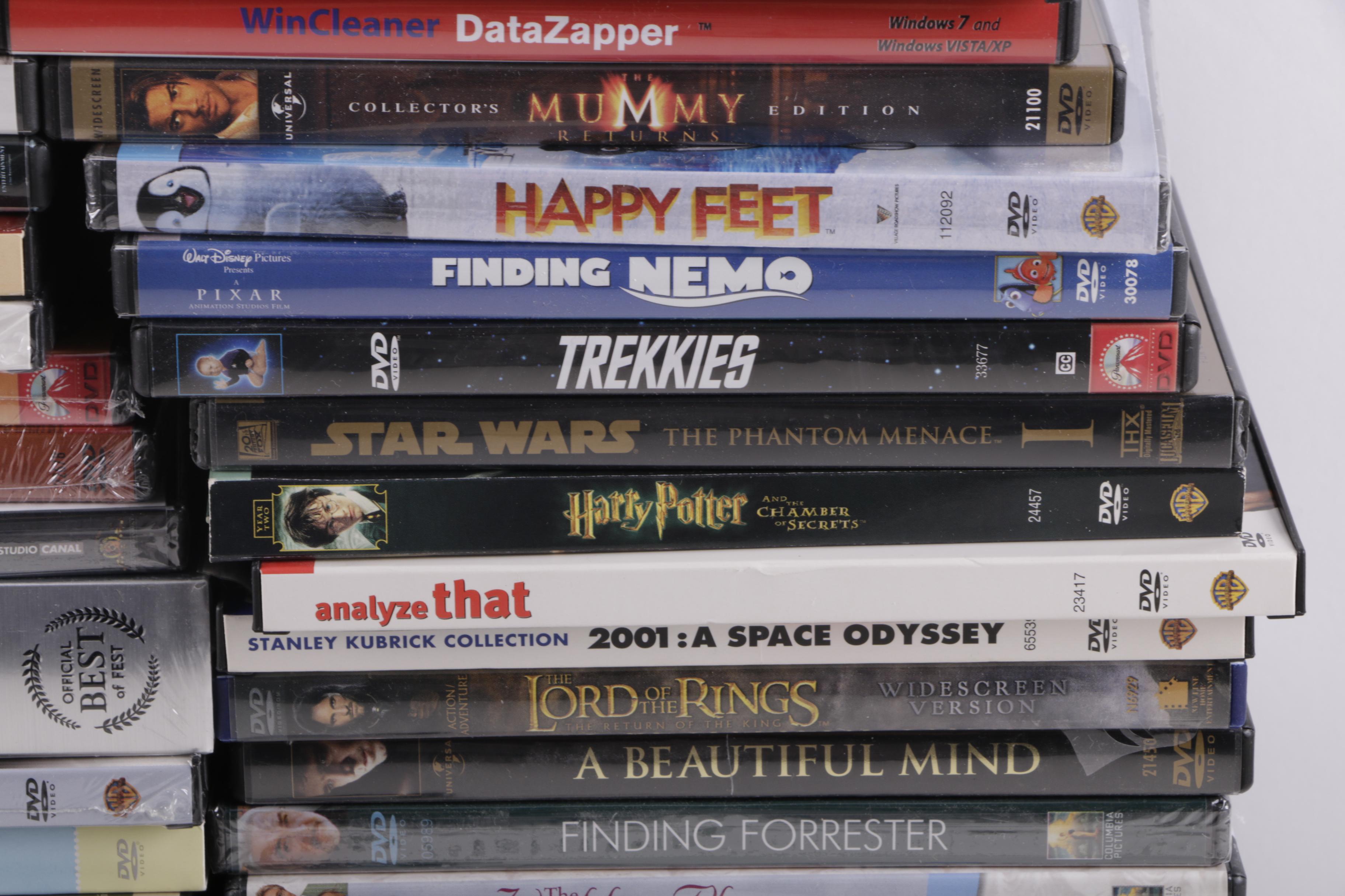 "Star Wars," Over 60 Other Feature and Television DVDs