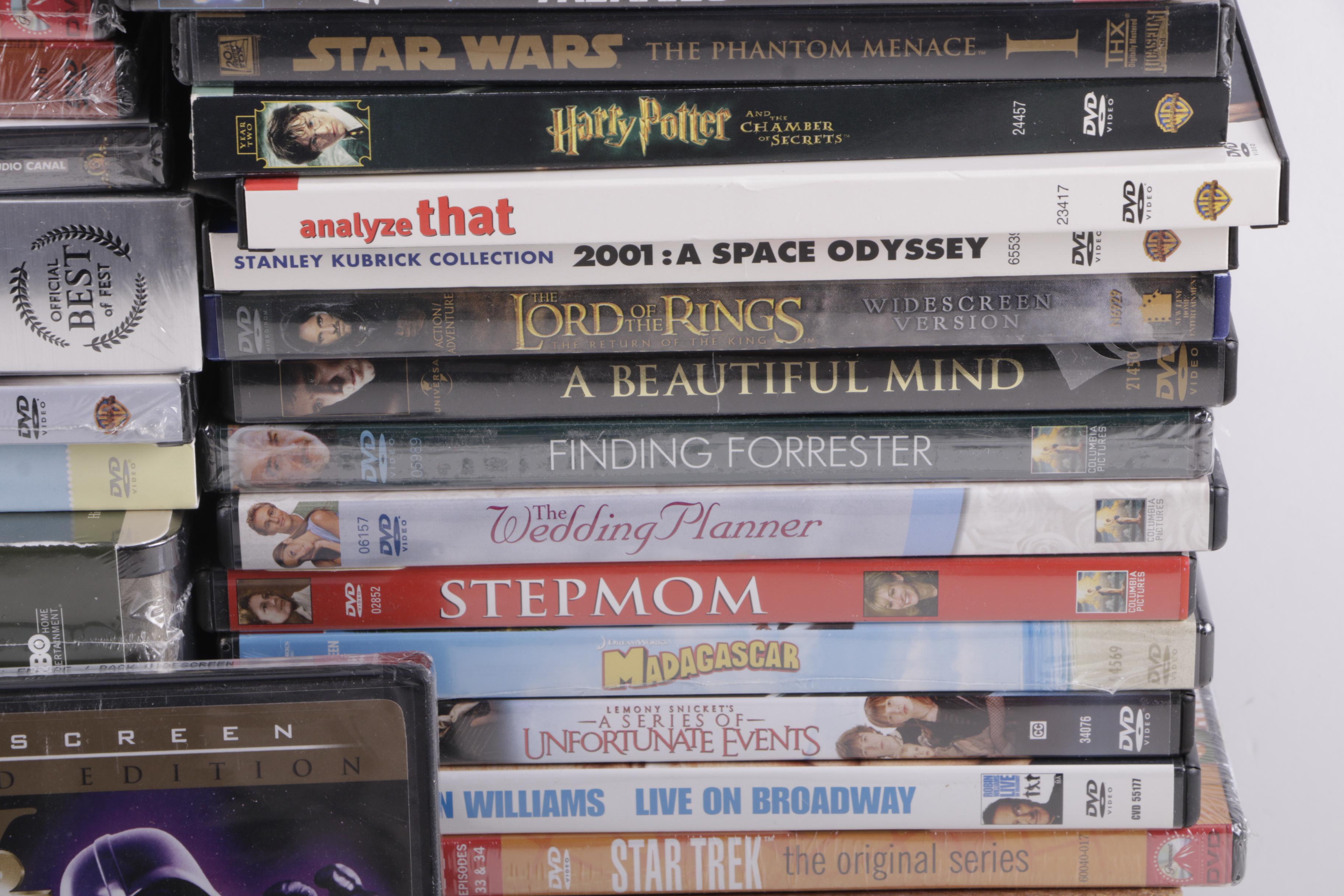 "Star Wars," Over 60 Other Feature and Television DVDs