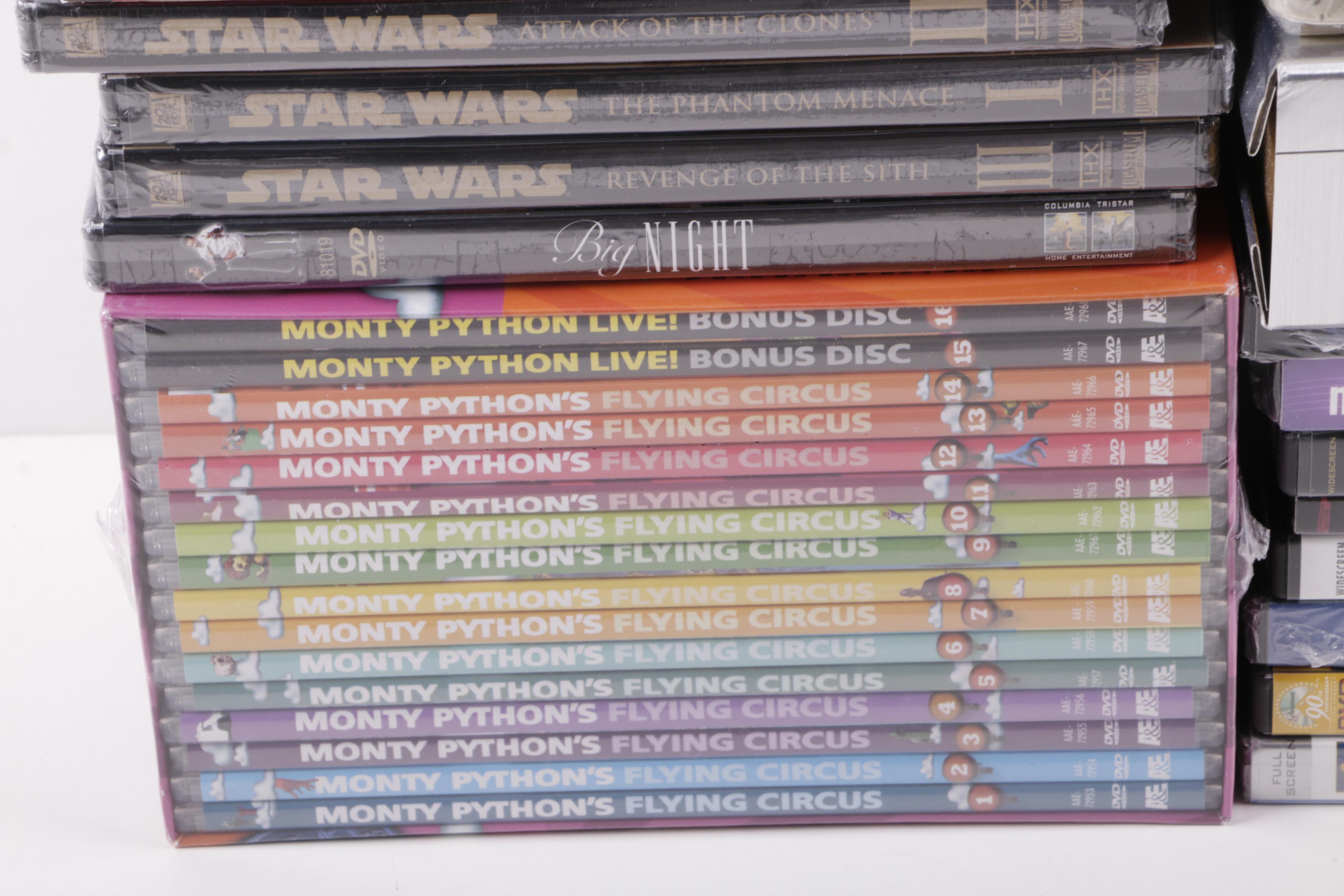 "Star Wars," Over 60 Other Feature and Television DVDs