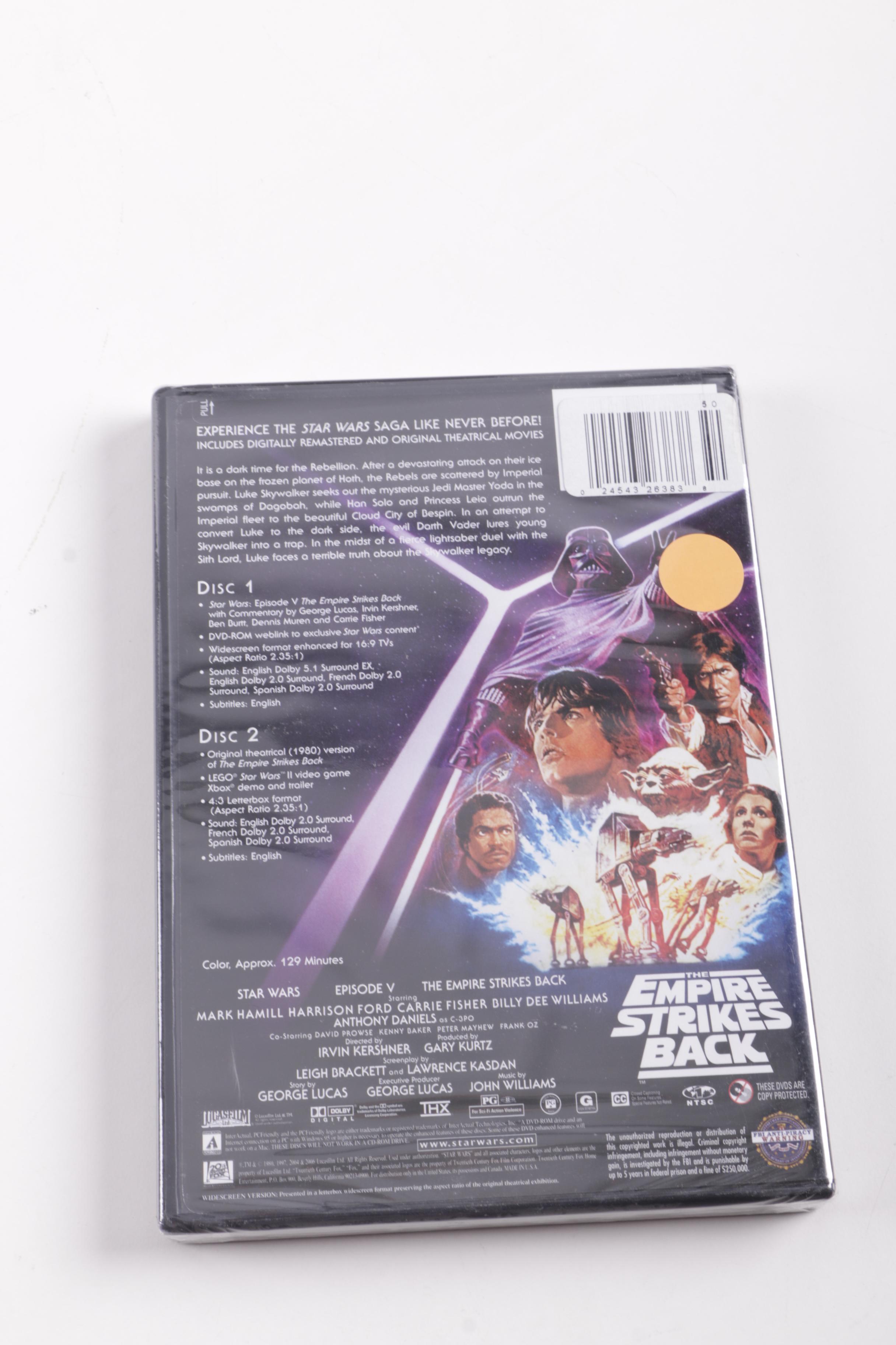 "Star Wars," Over 60 Other Feature and Television DVDs