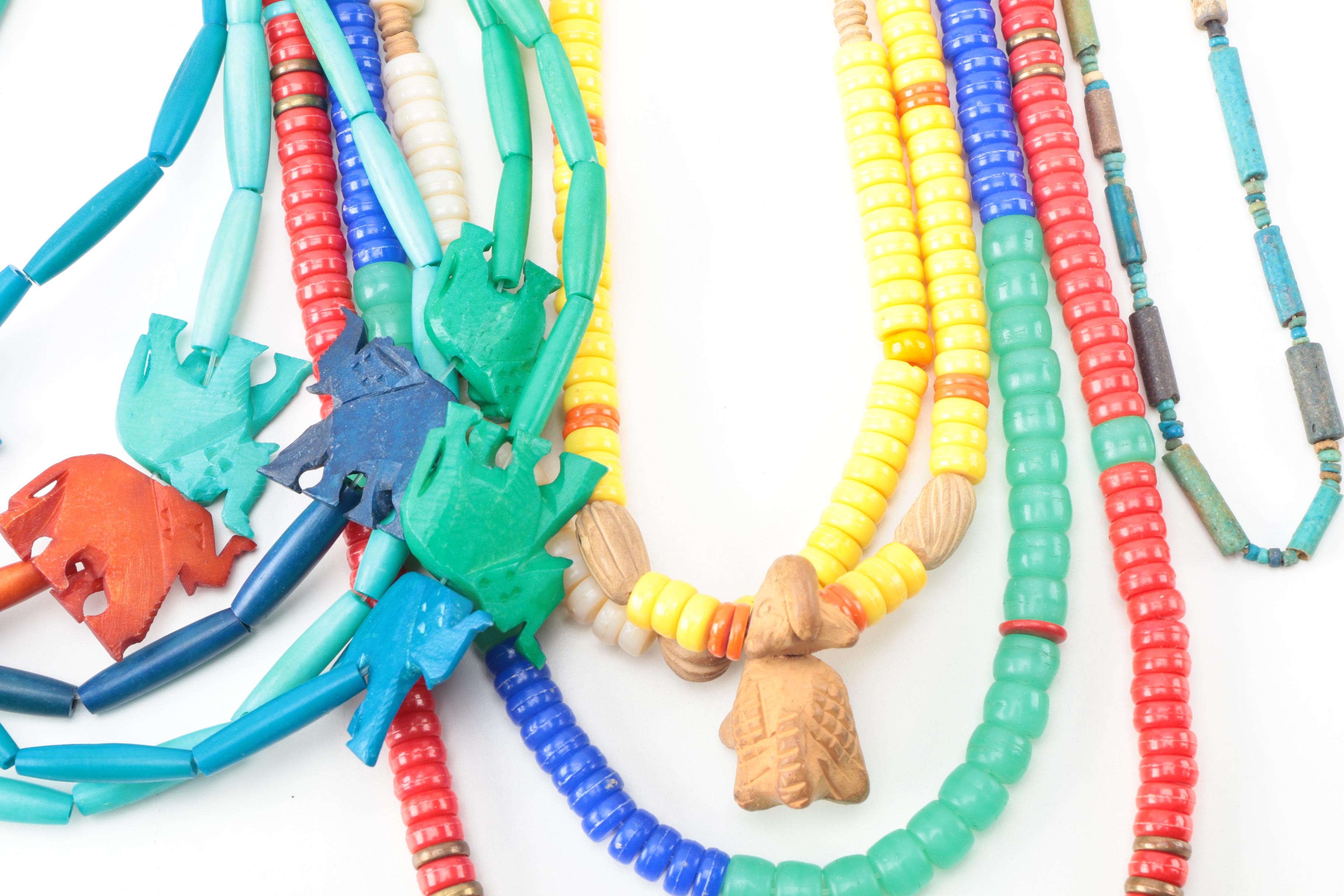 Assortment of Tribal Style Necklaces