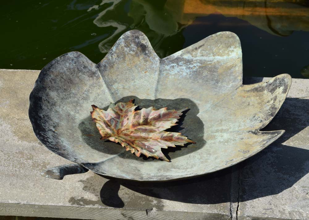 Decorative Metal Leaves