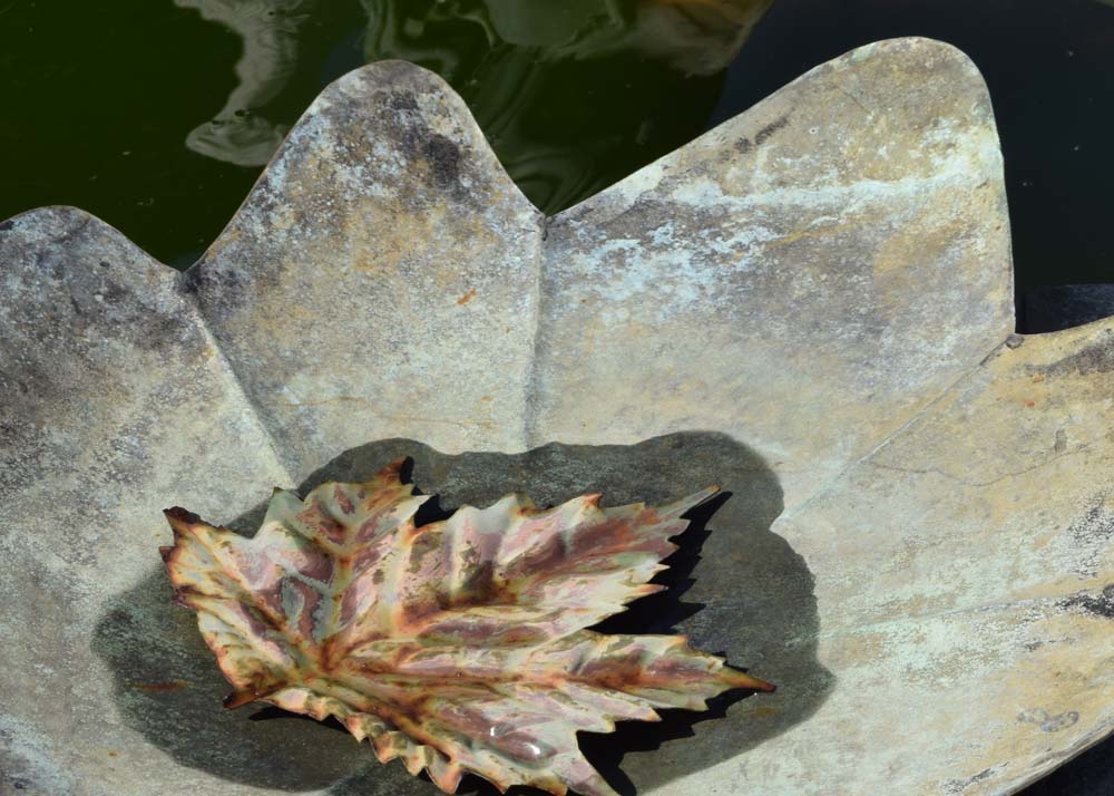 Decorative Metal Leaves