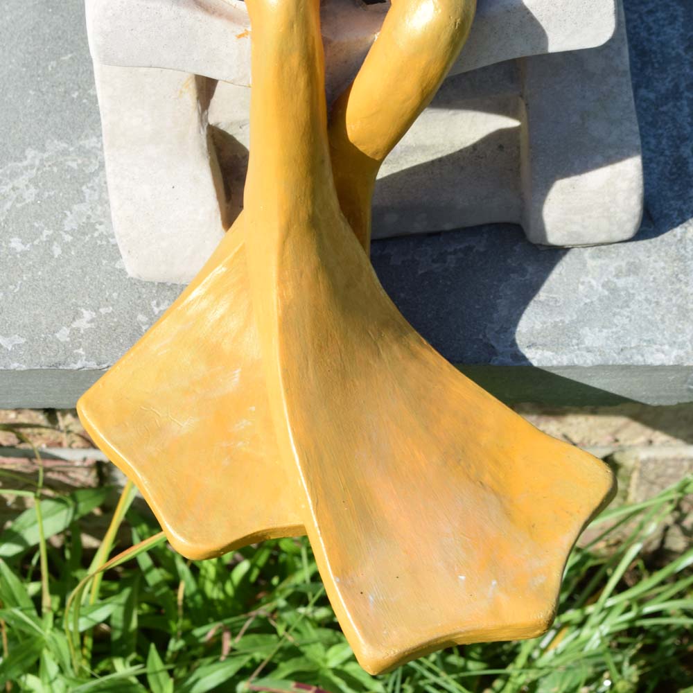 Reclining Daffy Duck Outdoor Sculpture