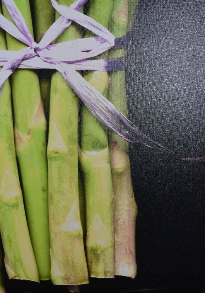 John Poignard Limited Edition Giclée on Canvas Titled "Asparagus"