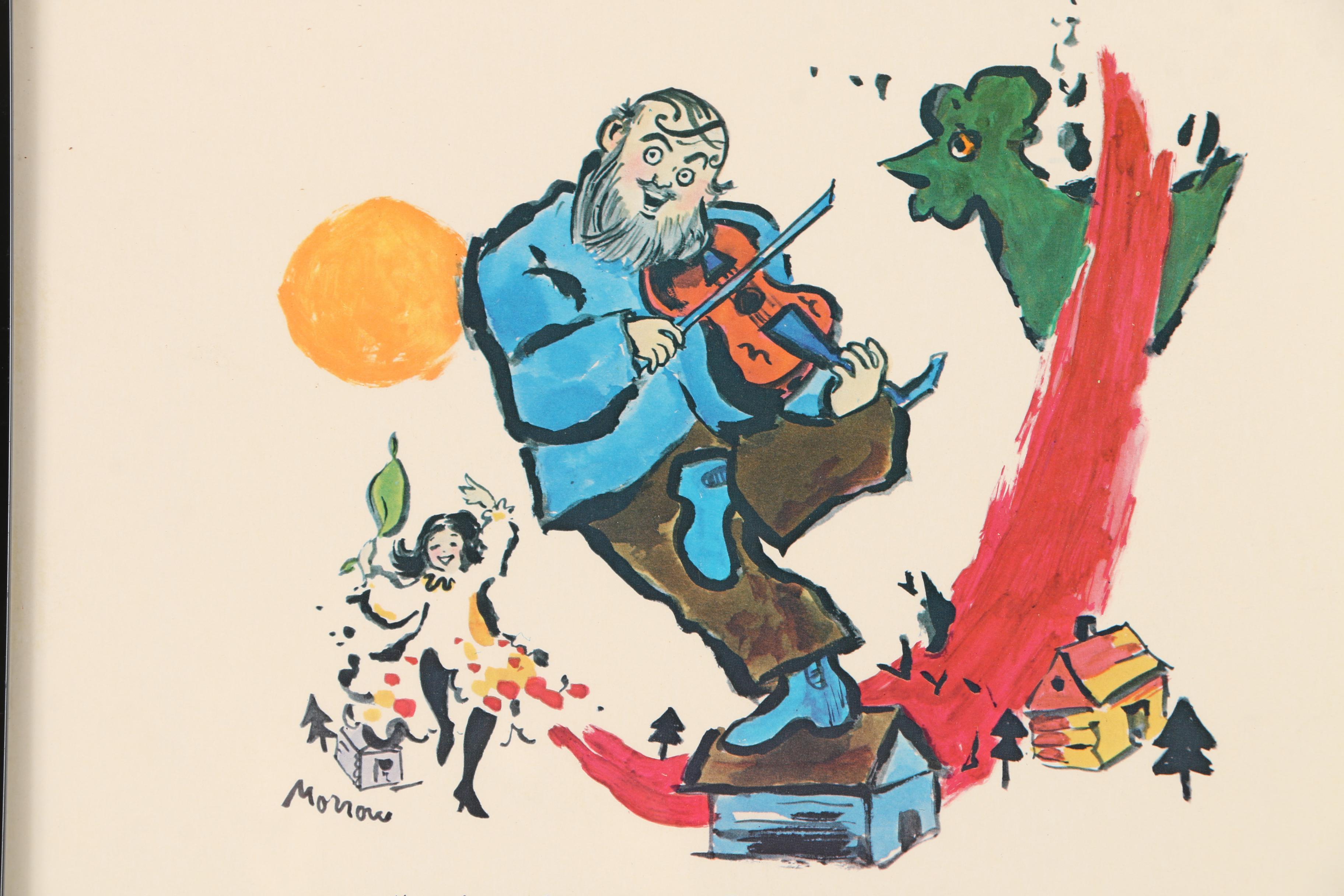 Broadway Poster for "Fiddler On The Roof" with Zero Mostel