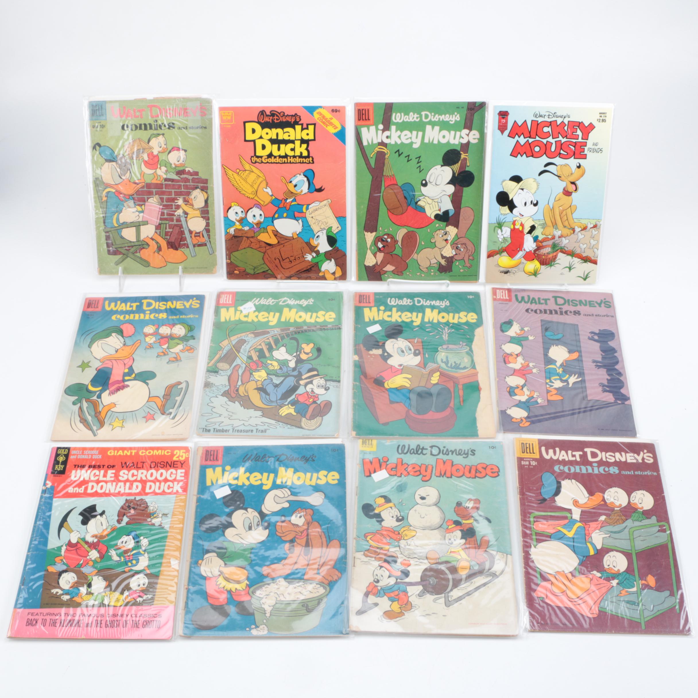 Vintage Disney Comic Books