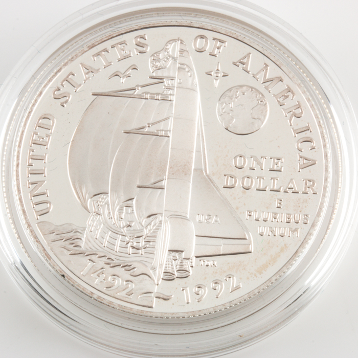 1992 Columbus Quincentenary Anniversary Coin Proof Set