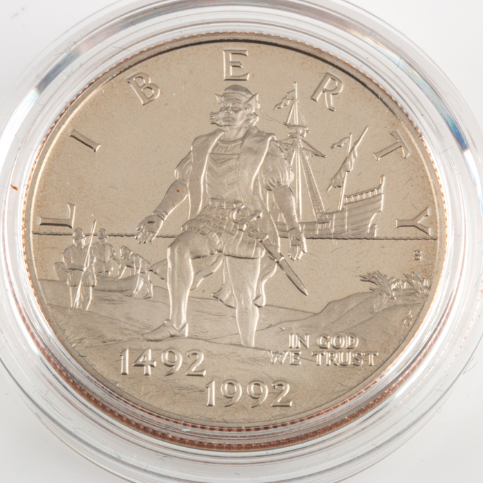 1992 Columbus Quincentenary Anniversary Coin Proof Set