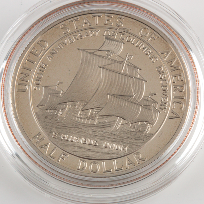 1992 Columbus Quincentenary Anniversary Coin Proof Set