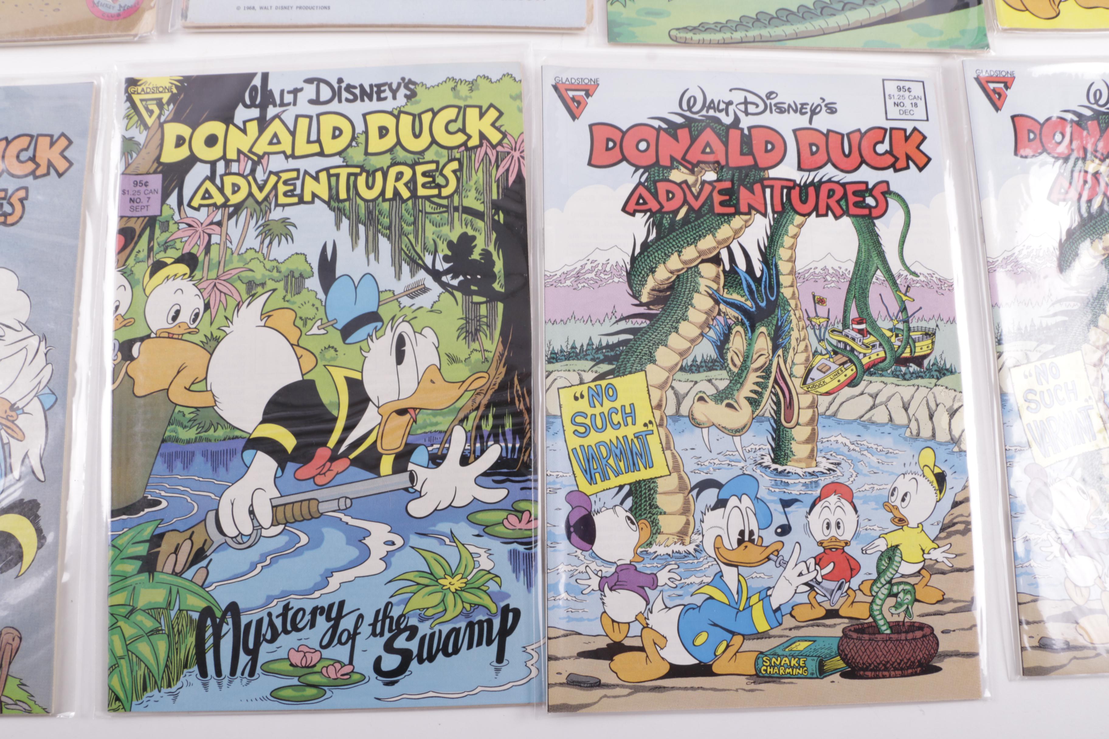 "Donald Duck Adventures" Comics Including Don Rosa "Return to Plain Awful"
