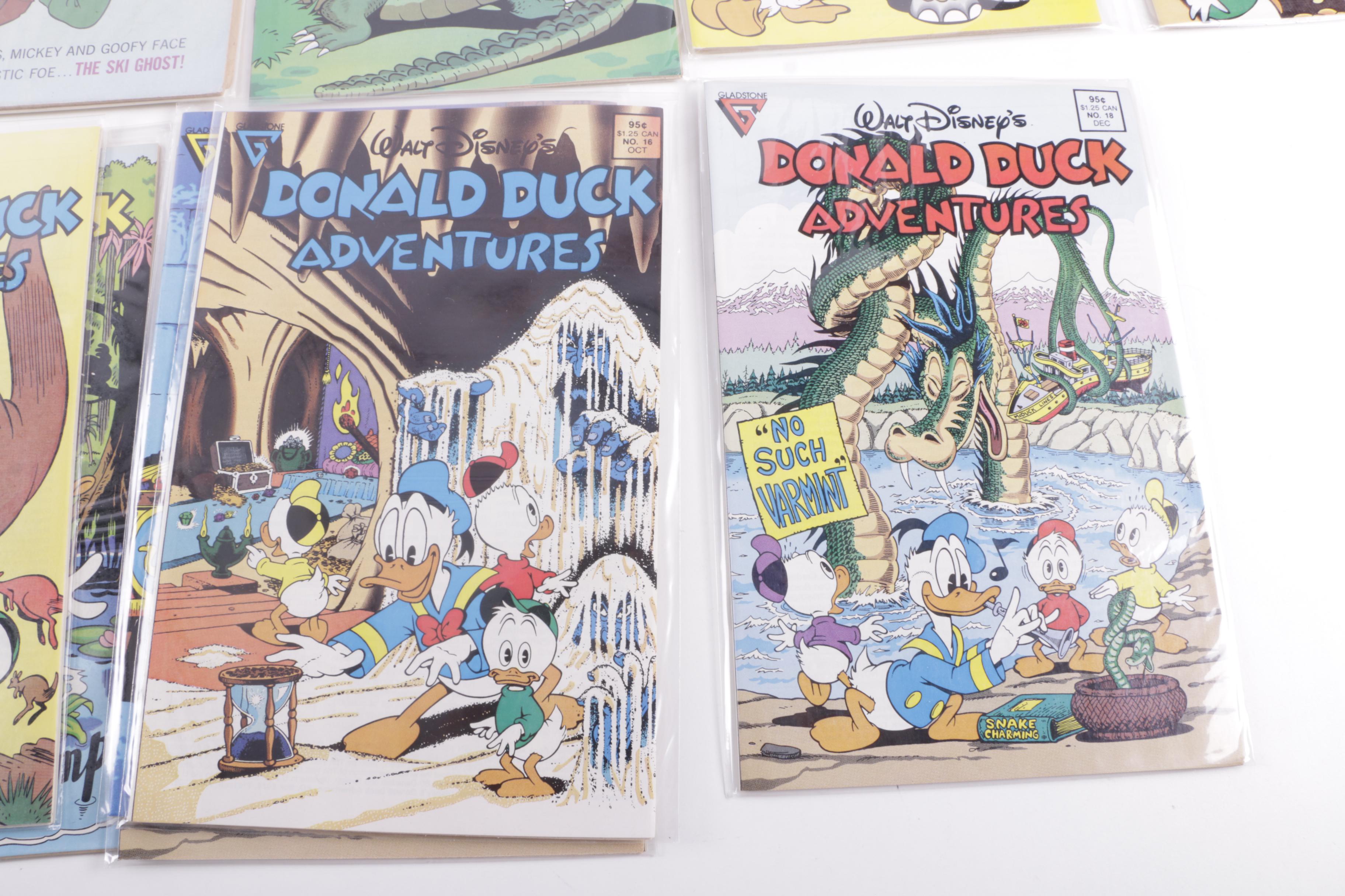 "Donald Duck Adventures" Comics Including Don Rosa "Return to Plain Awful"