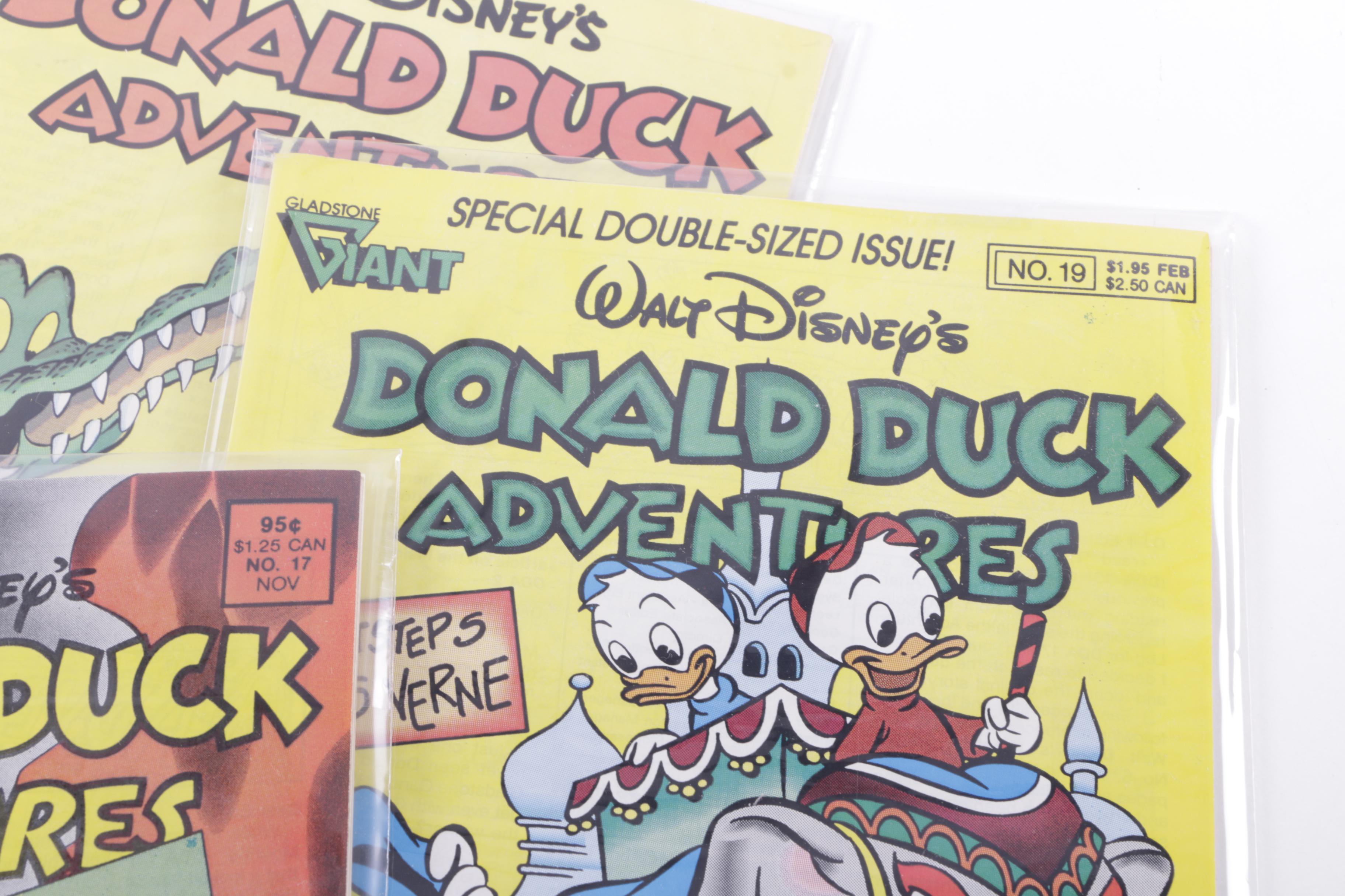 "Donald Duck Adventures" Comics Including Don Rosa "Return to Plain Awful"