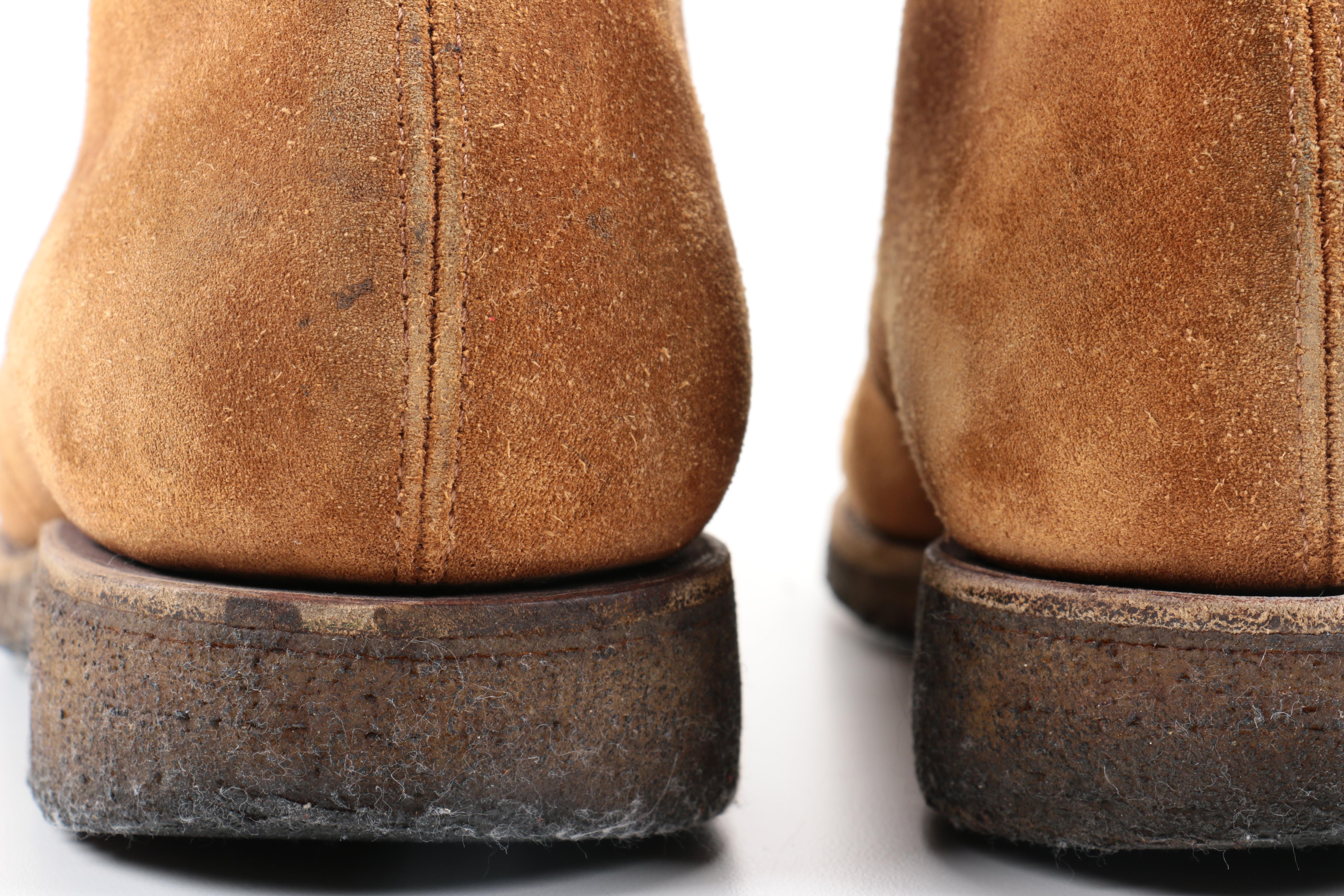 Rider R Boot Co. Men's Tan Suede Chukka Boots