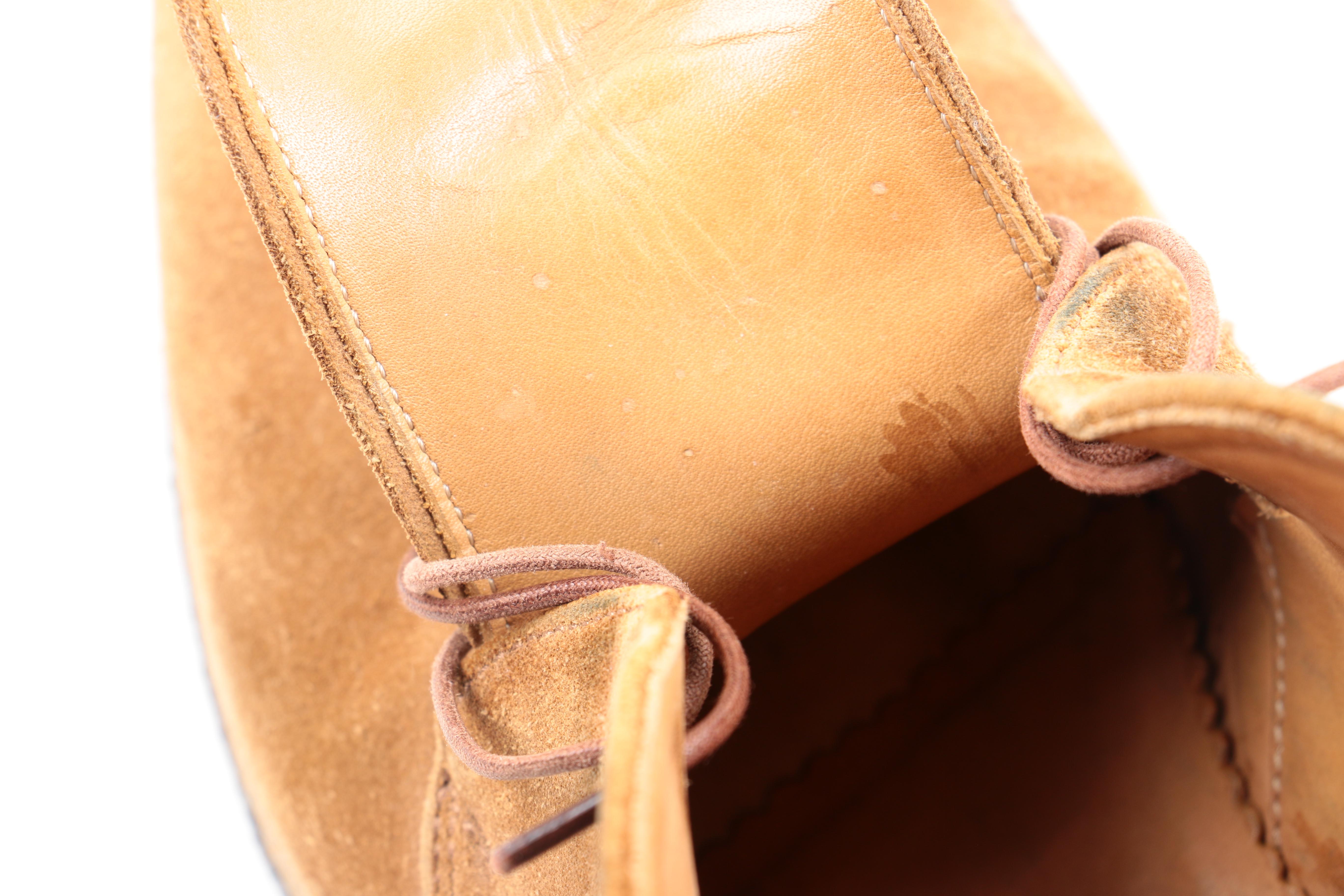 Rider R Boot Co. Men's Tan Suede Chukka Boots