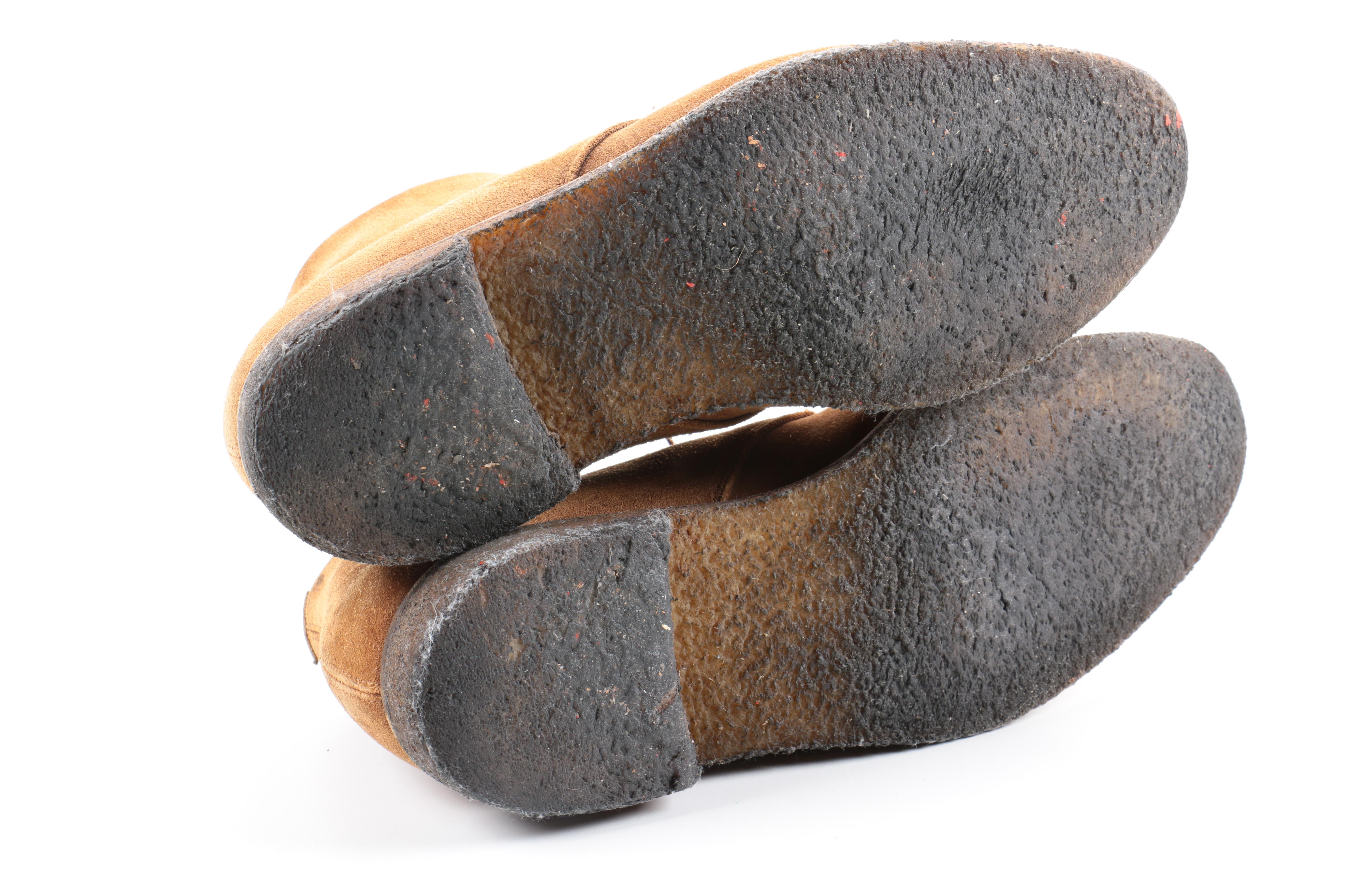 Rider R Boot Co. Men's Tan Suede Chukka Boots