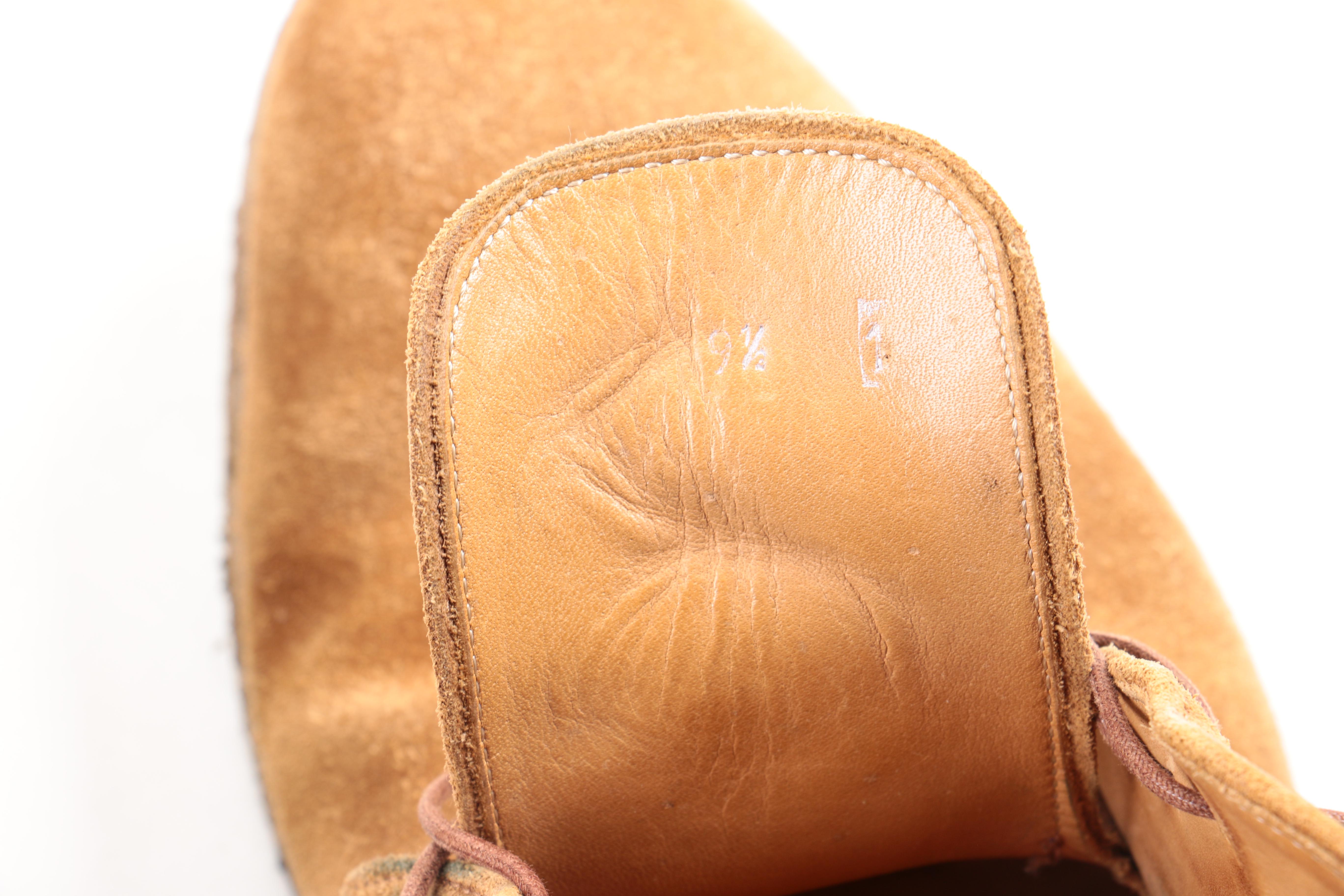Rider R Boot Co. Men's Tan Suede Chukka Boots