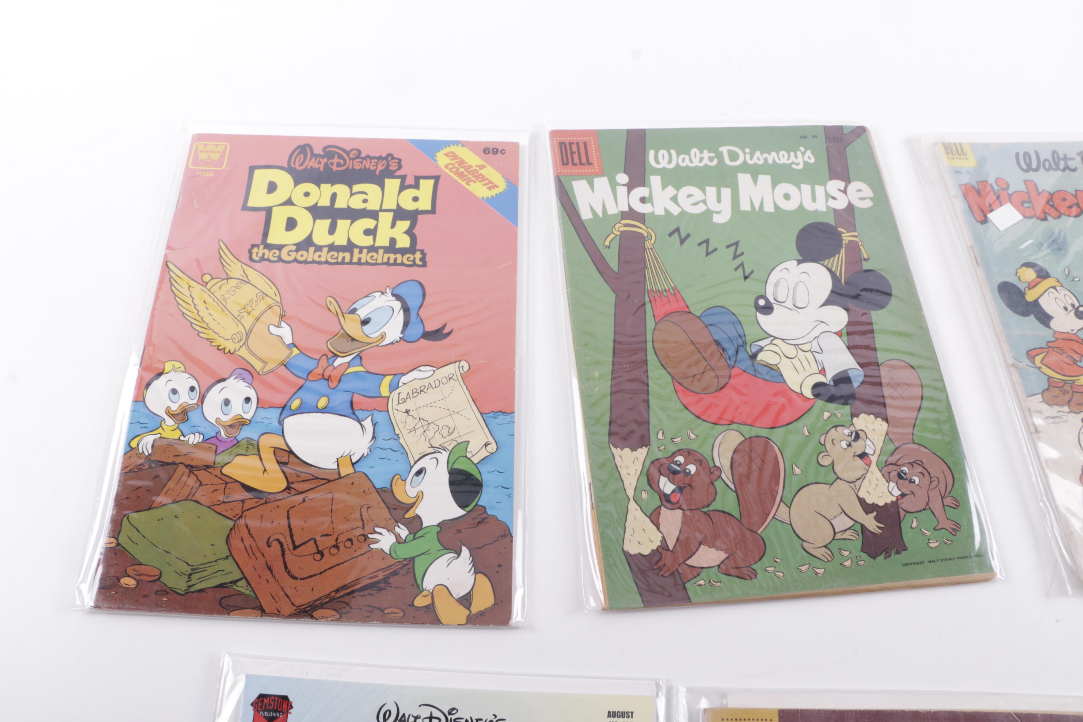 Vintage Disney Comic Books