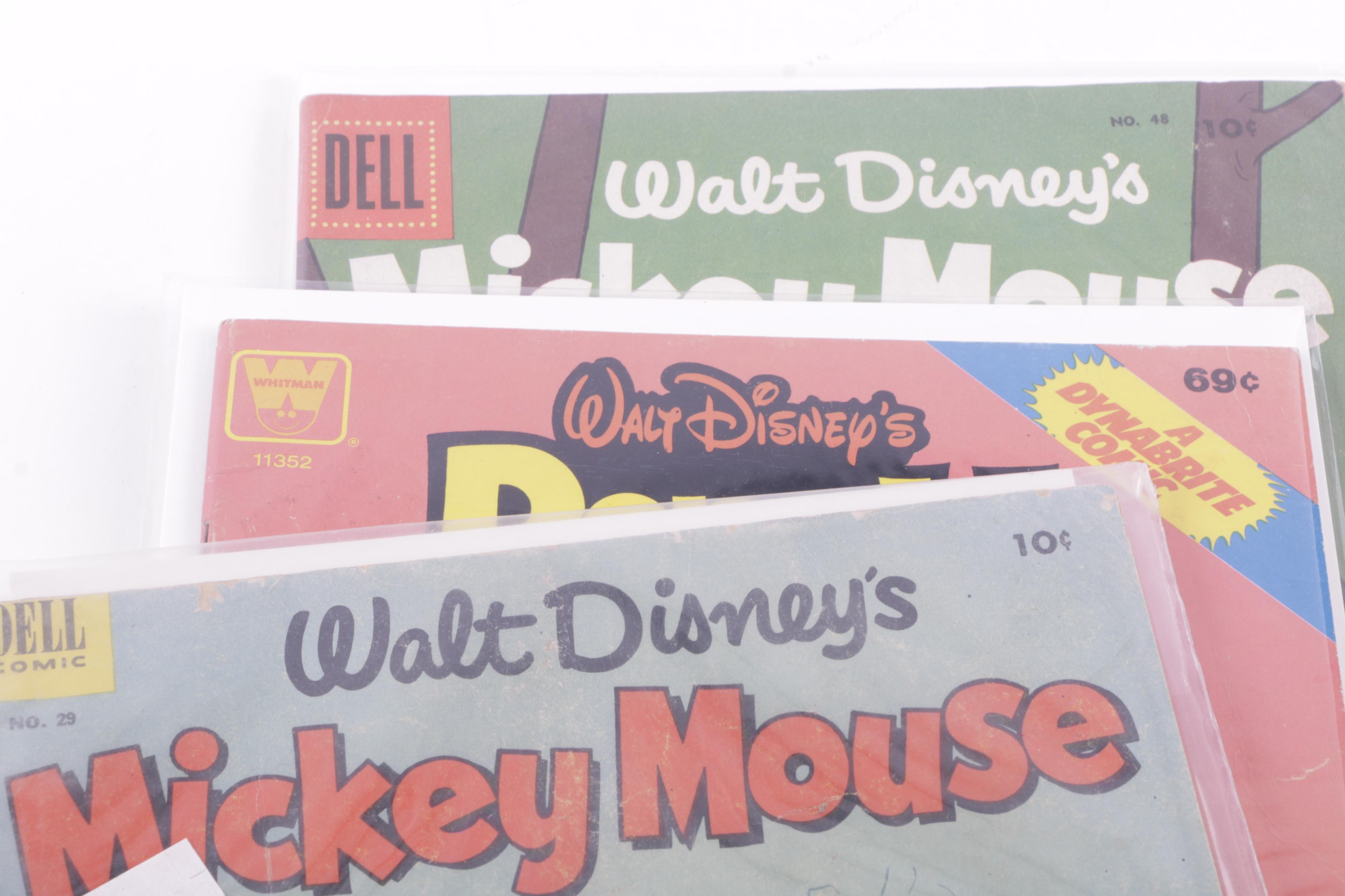 Vintage Disney Comic Books