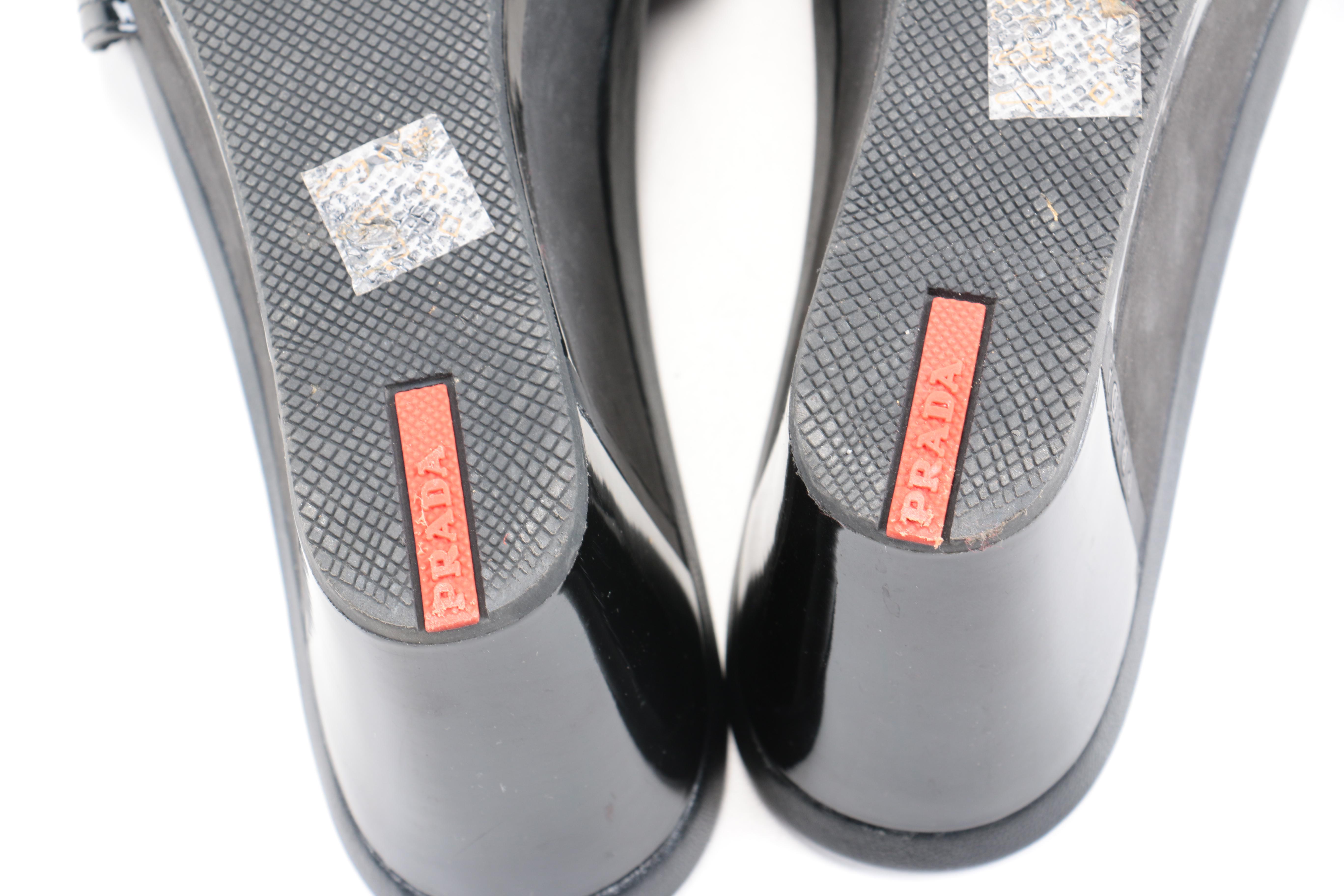 Prada Platform Slide Sandals