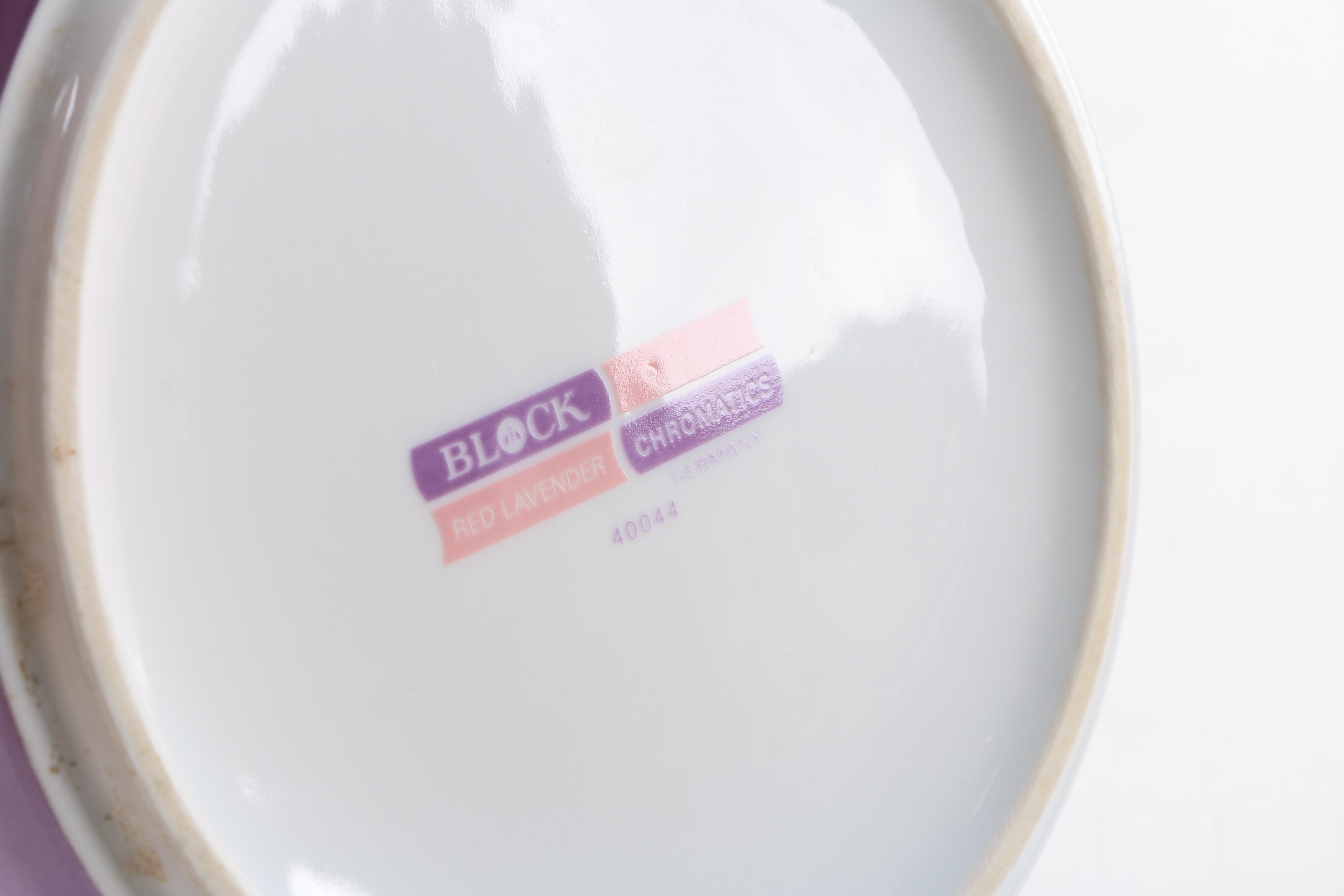 Block Chromatics Tableware