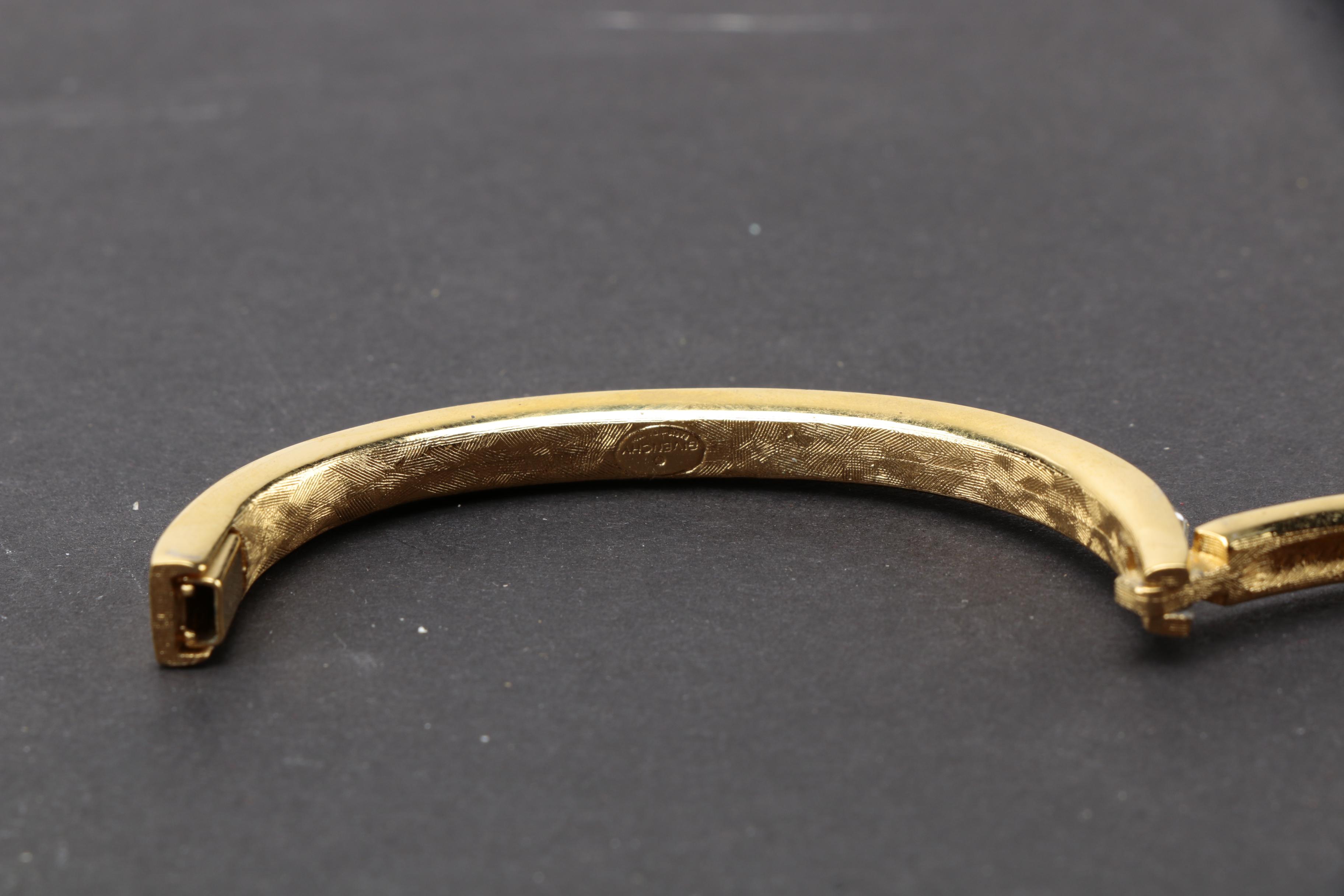 Gold Tone Costume Jewelry Including Givenchy