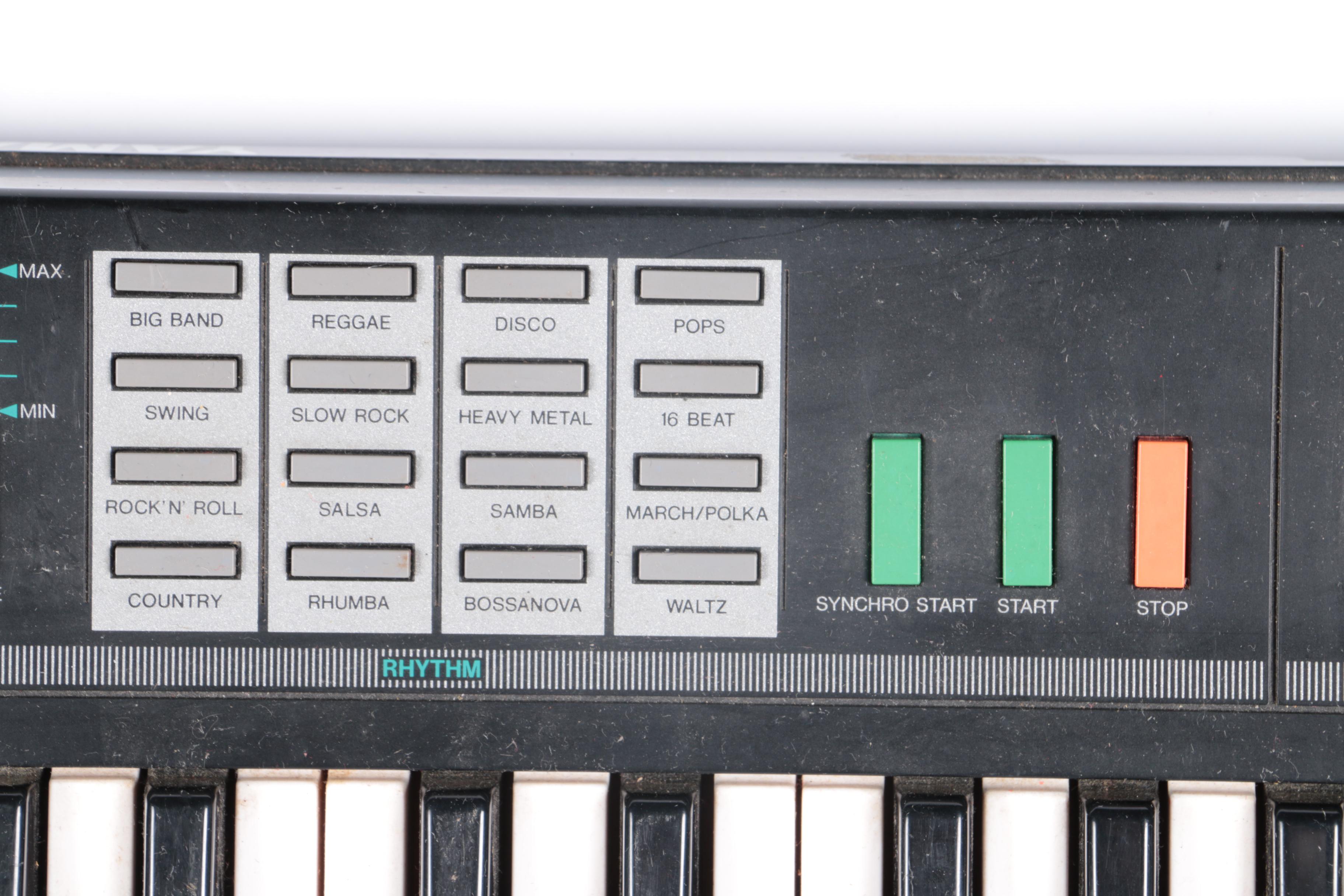 1987 Yamaha PSR-12 Portable Electronic Keyboard