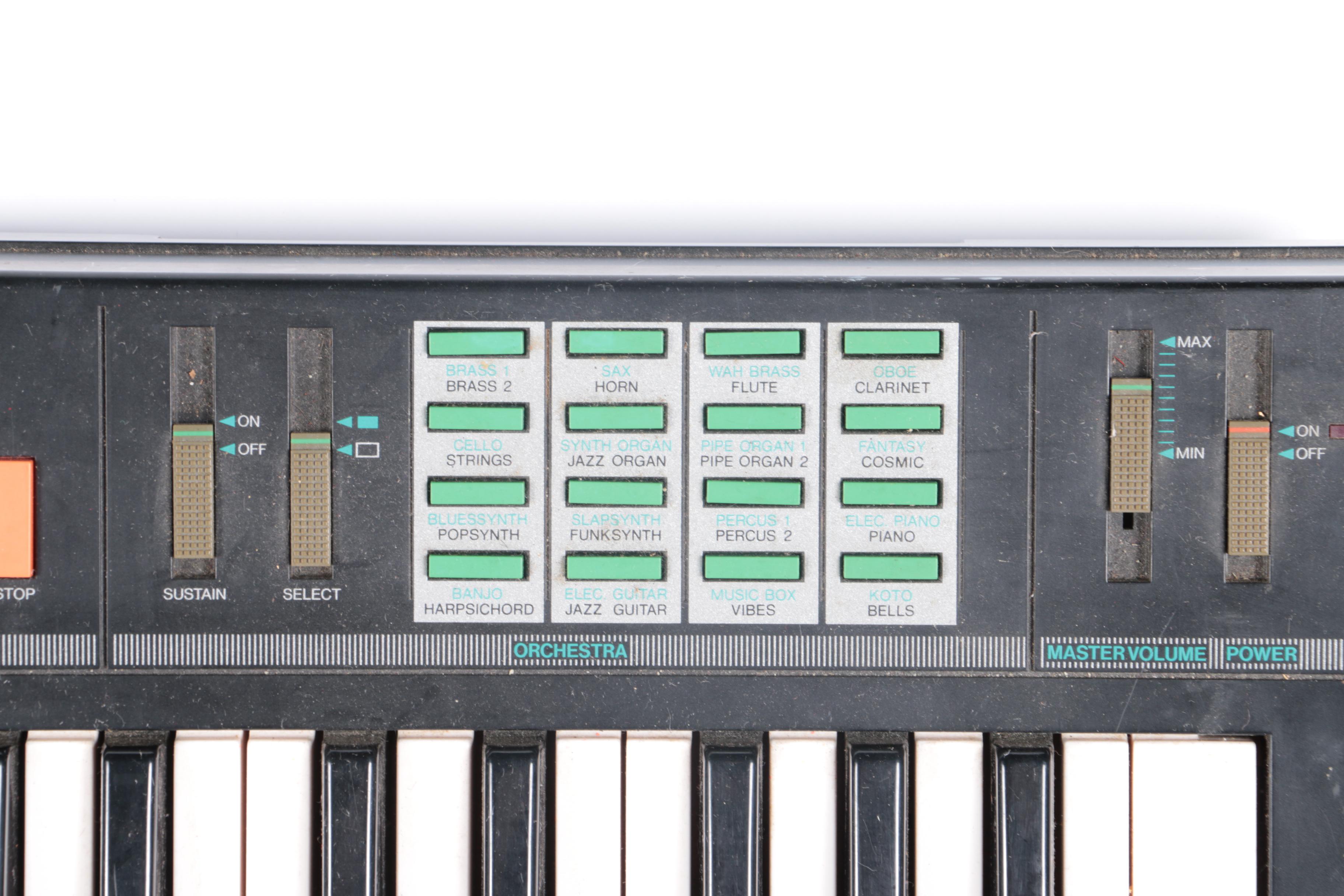 1987 Yamaha PSR-12 Portable Electronic Keyboard