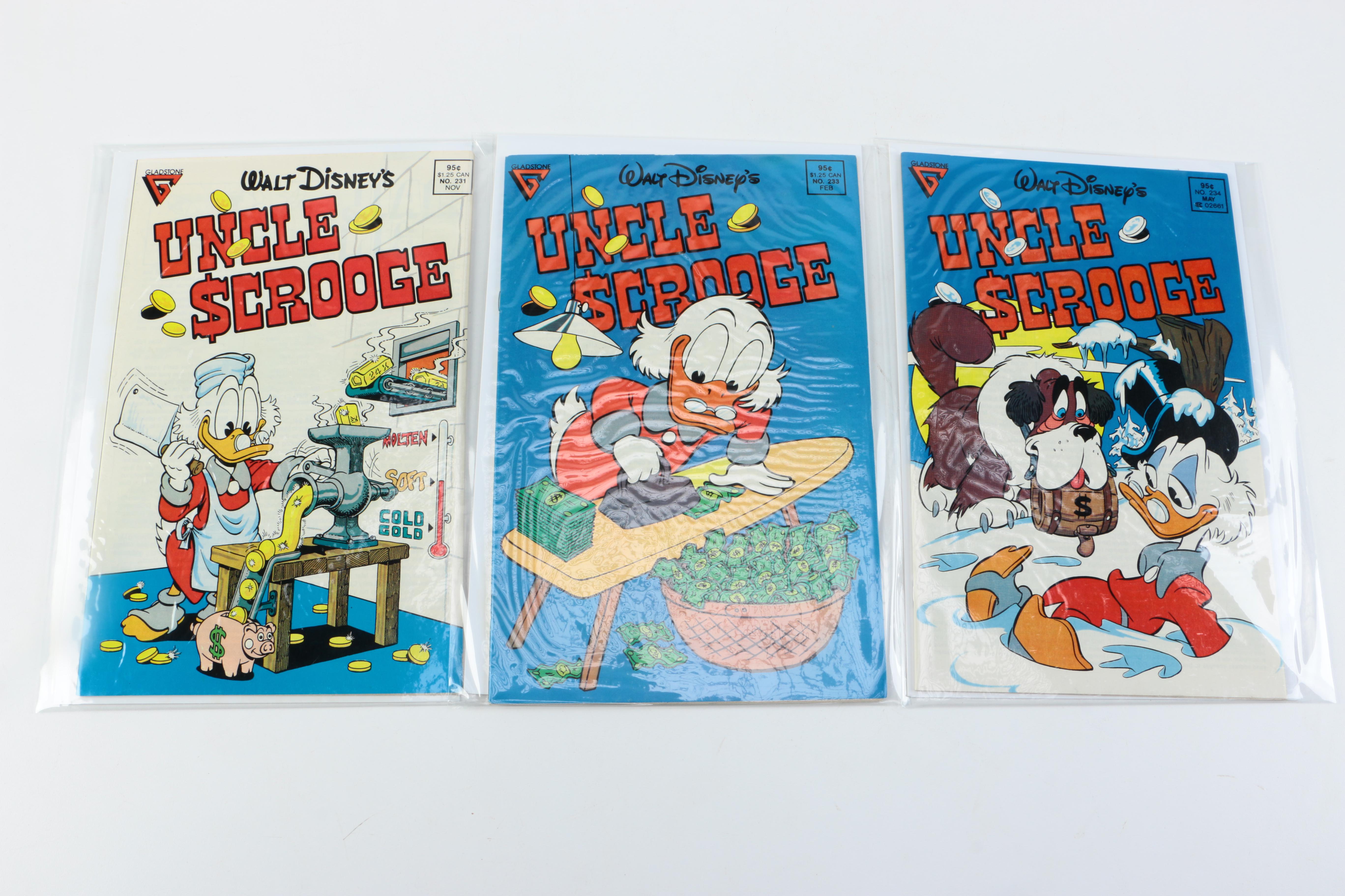 1950s–1990s Disney Comics Including Daisy Duck and Uncle Scrooge