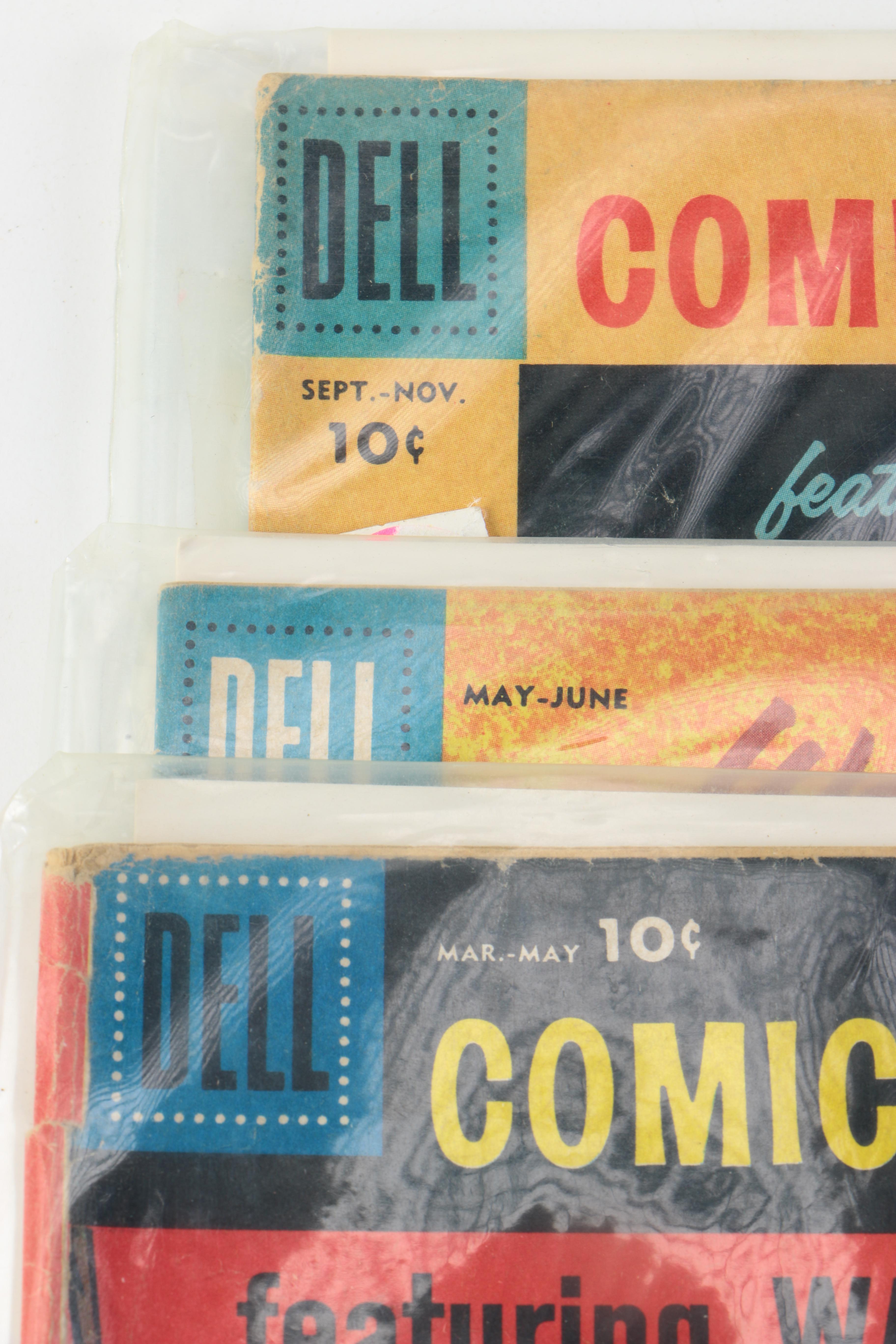 1950s–1960s Donald Duck Comics Including Carl Barks "See the Sun 10¢" Cover Illustration