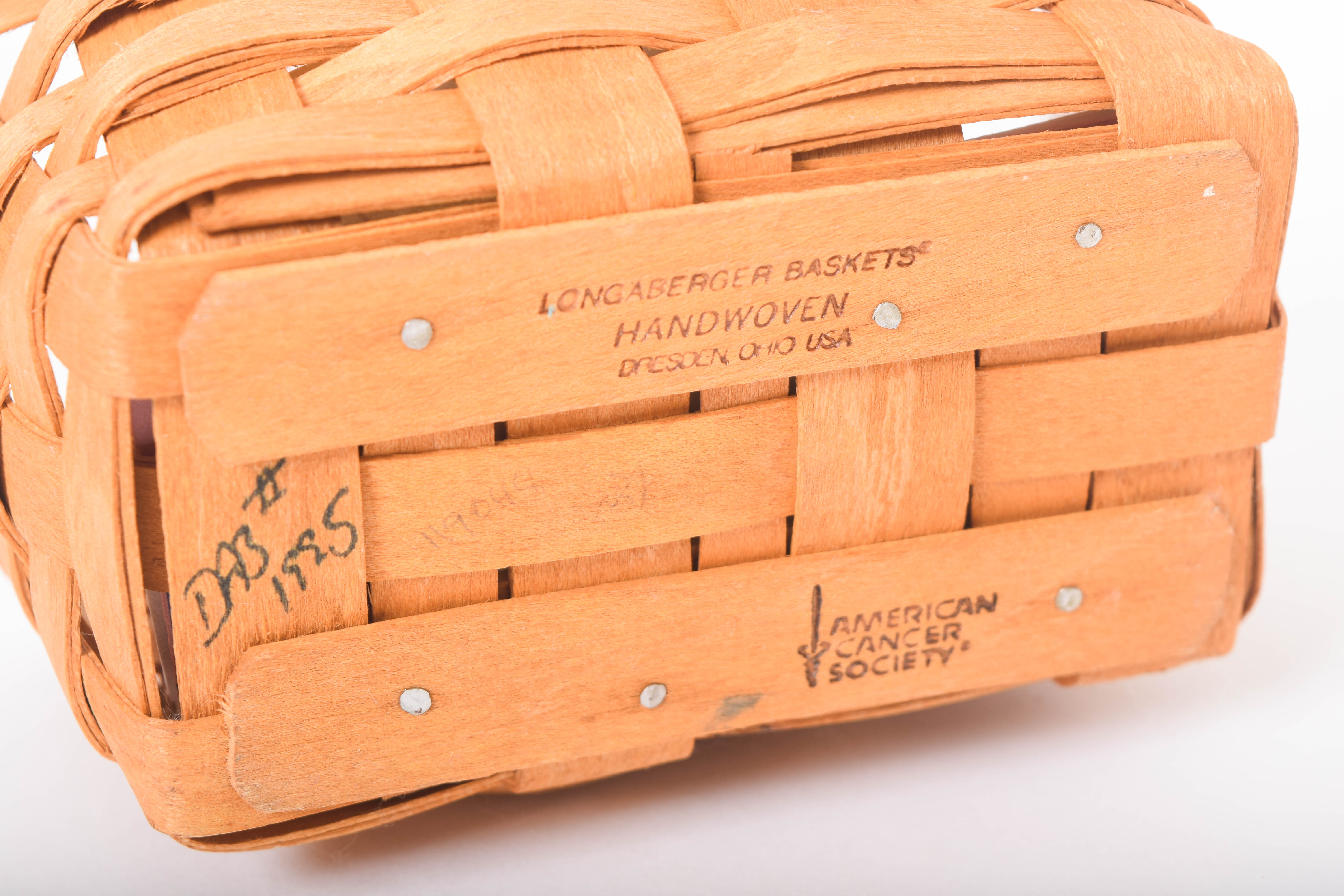 Longaberger Baskets and Folk Art Style Board Games