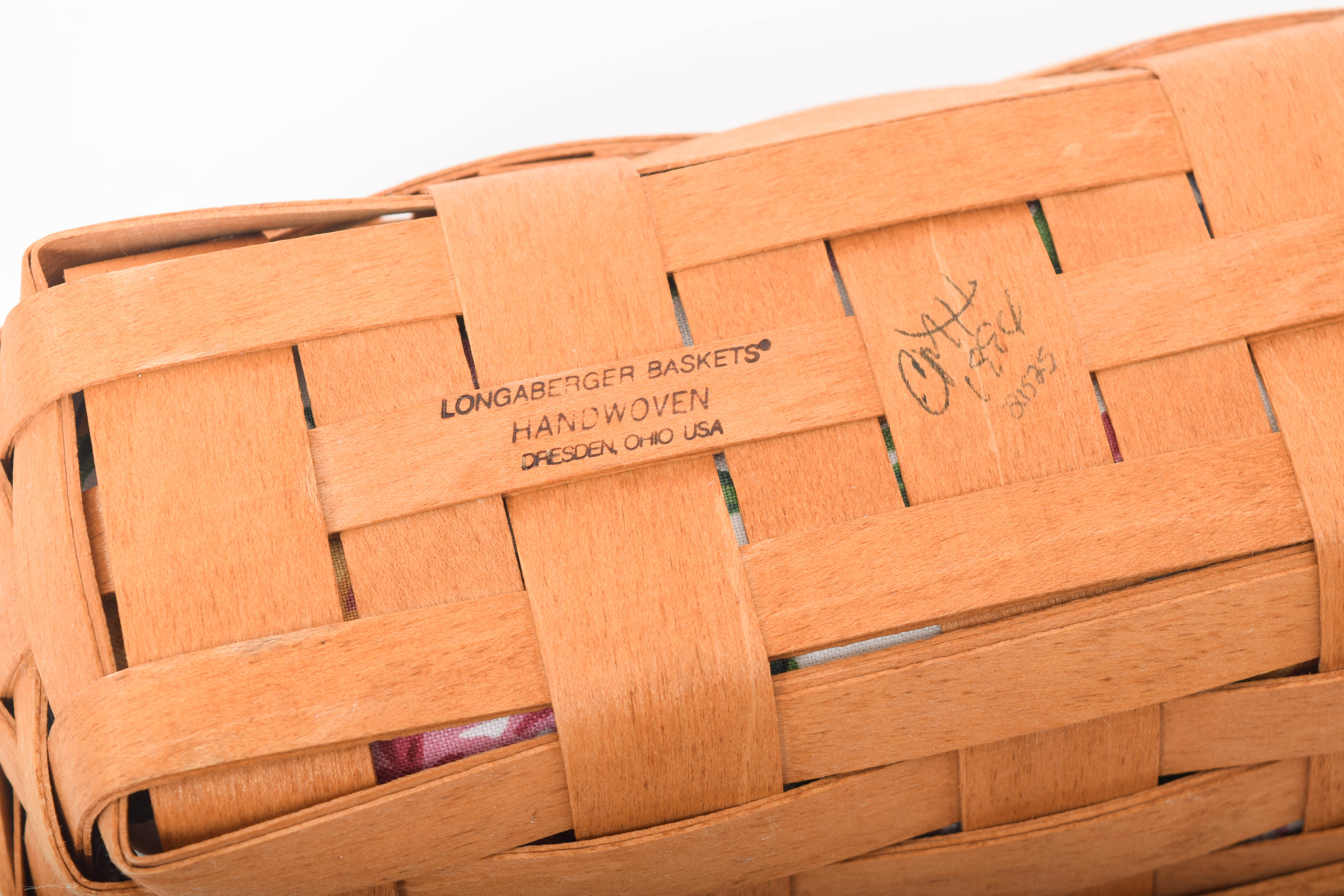 Longaberger Baskets and Folk Art Style Board Games